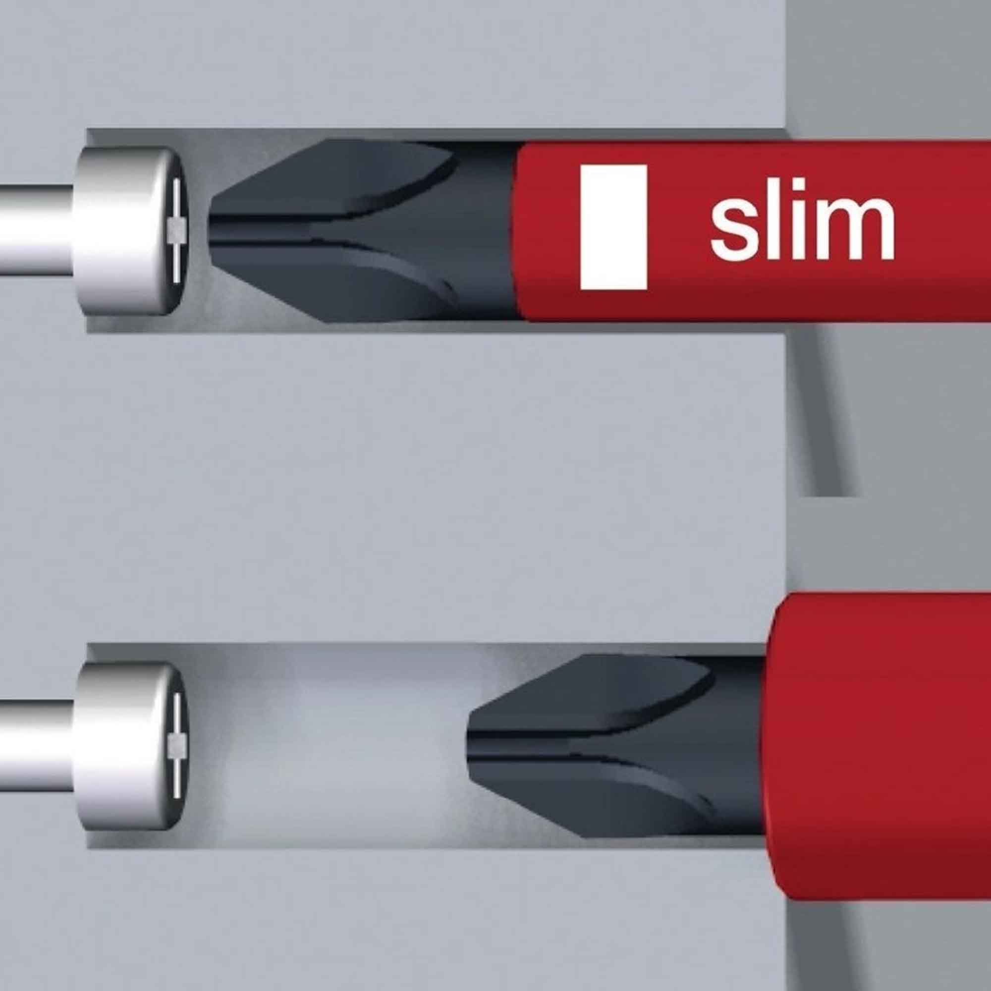 Насадка диэлектрическая SlimBit Electric PZ2х75мм Wiha 283112 34586