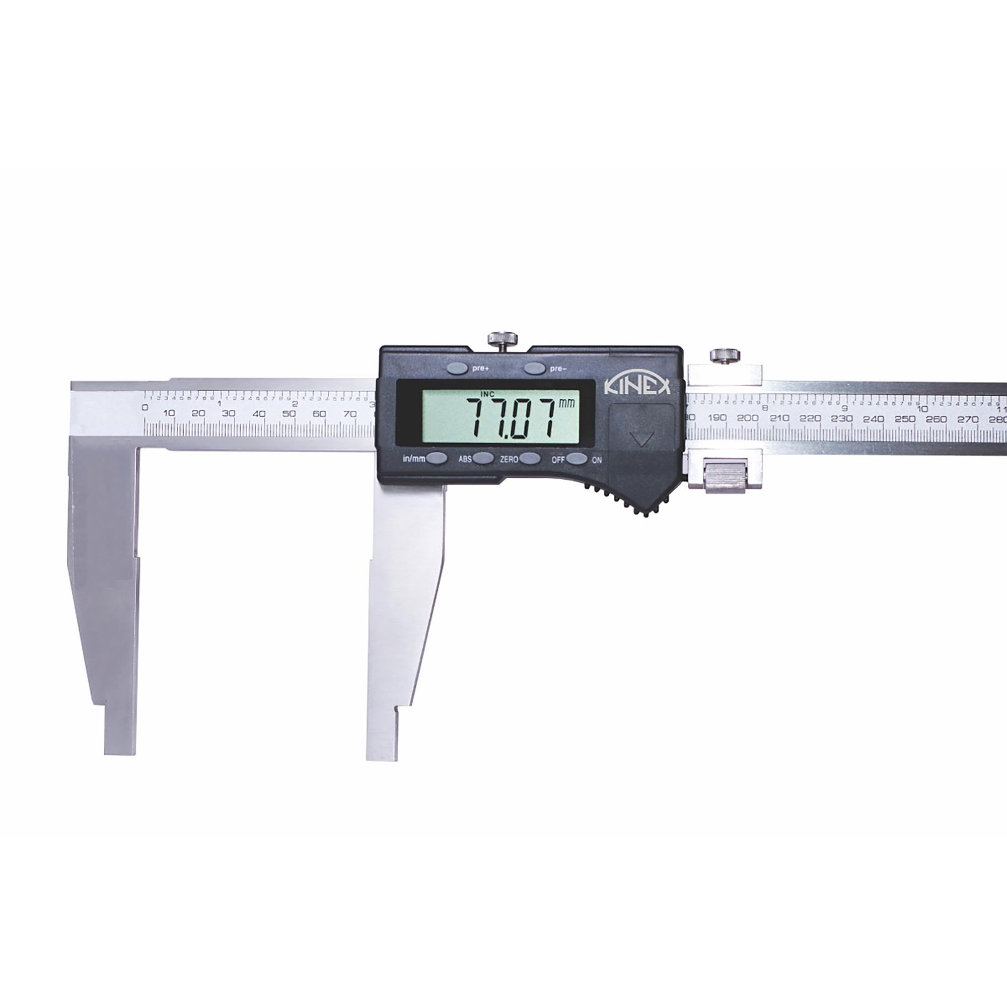 Штангенциркуль электронный Kinex ШЦЦ-3-2500/200мм 0,01мм DIN862 6043-75-200