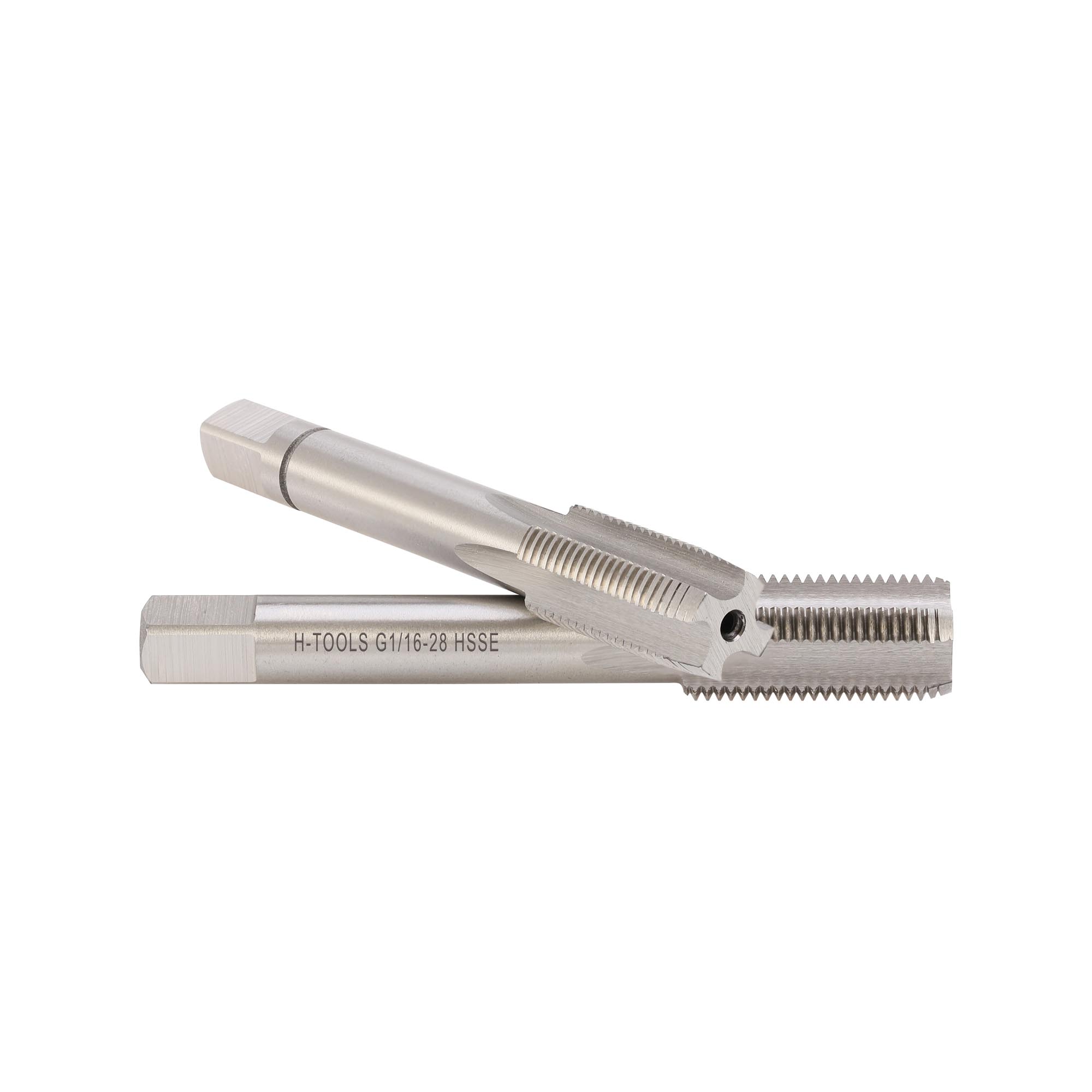 Набор метчиков 2шт H-Tools HSSE DIN5157 G 1/16"-28 55310EHT