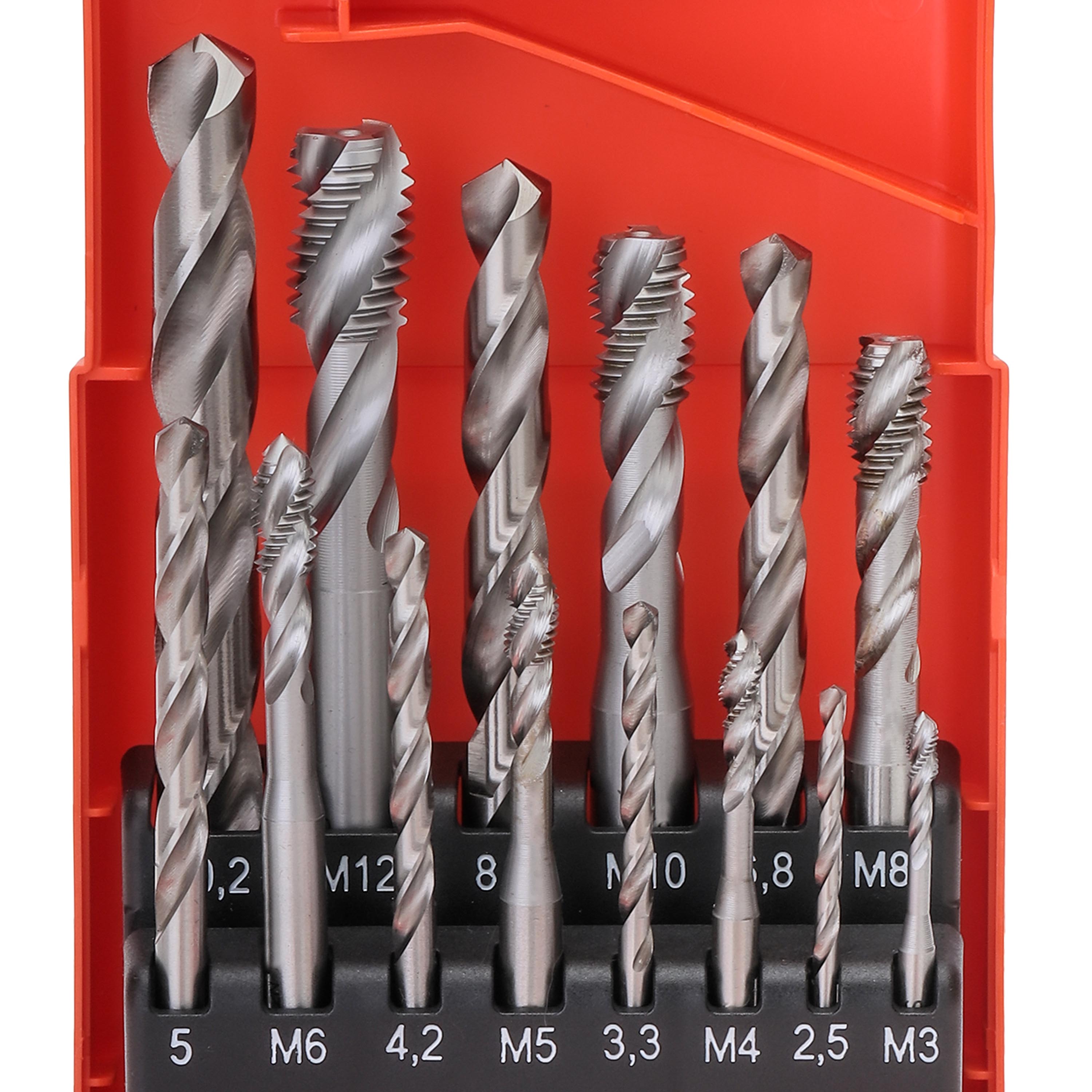 Набор машинных метчиков Bucovice Tools M3-M12 HSSE DIN371/376 14пр 104004
