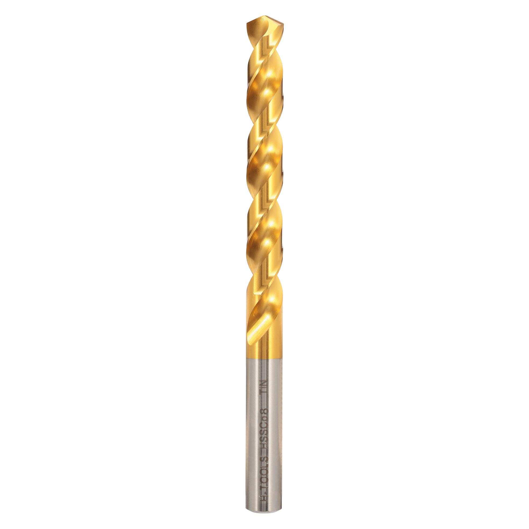 Сверло по металлу H-Tools Pro 9,1x125/81мм DIN338 HSSE-Co8 TiN 135° 281091THT