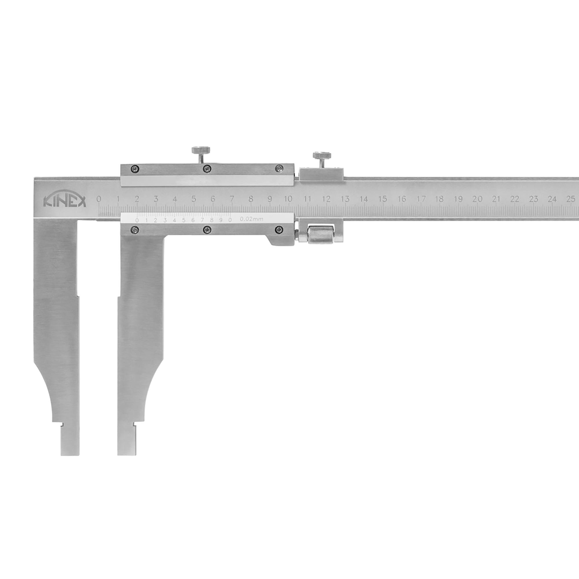 Штангенциркуль Kinex ШЦ-3-1000/150мм 0,02мм СSN251231 INOX 6015-32-150
