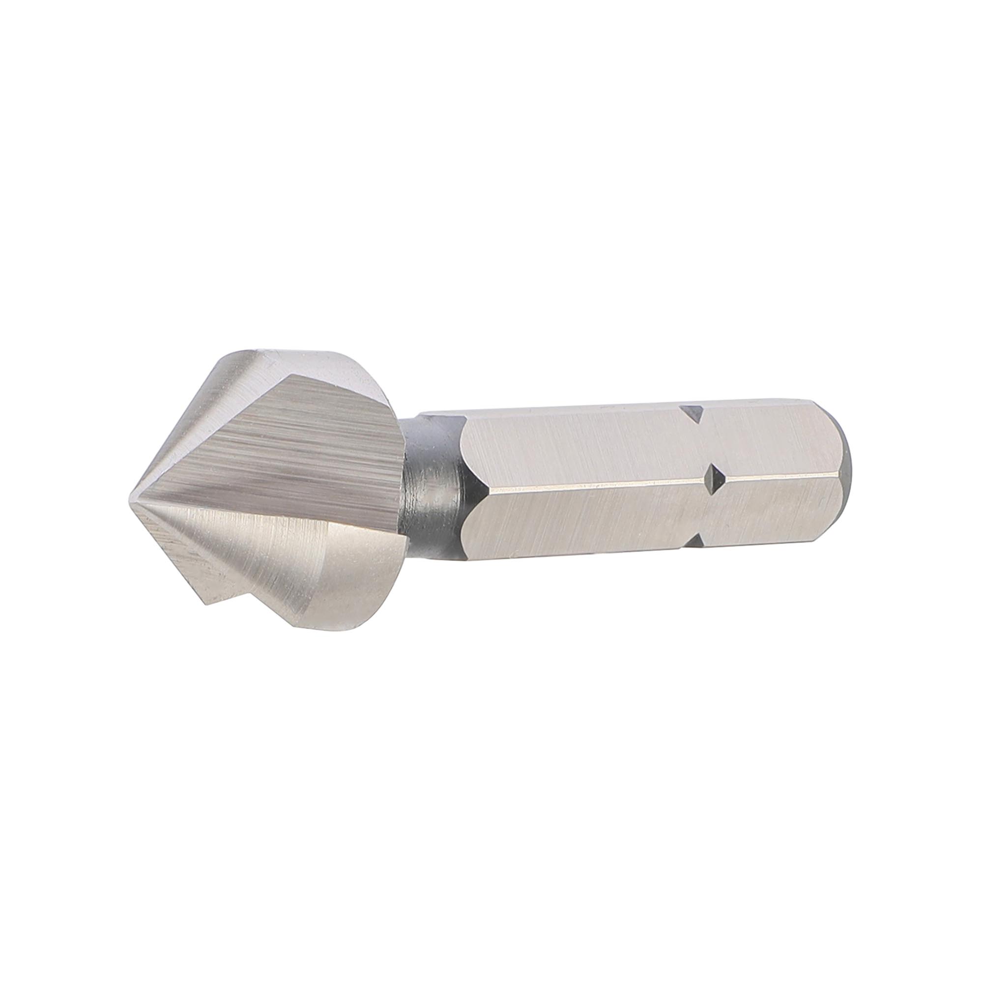Зенковка-бита по металлу H-Tools 90° 12,4мм HSSE 3z 744124EHT