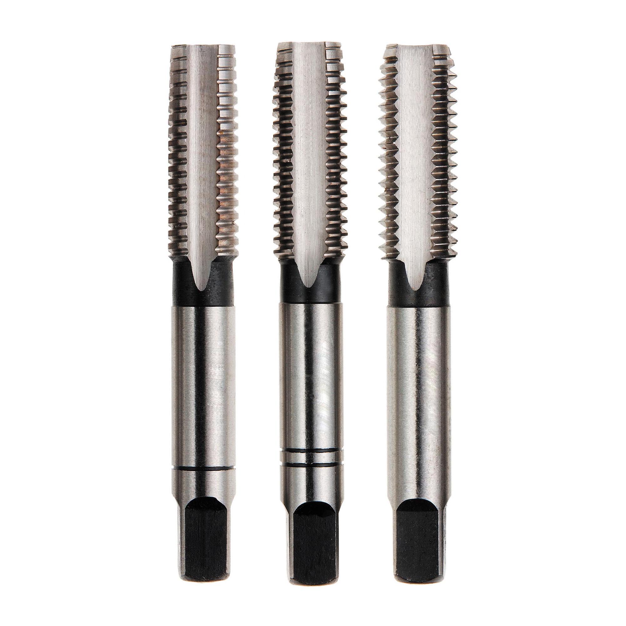 Набор метчиков 3шт Bucovice Tools 115CrV3 PN8/3011 дюймовая резьба BSW 7/8"-9 111780-3