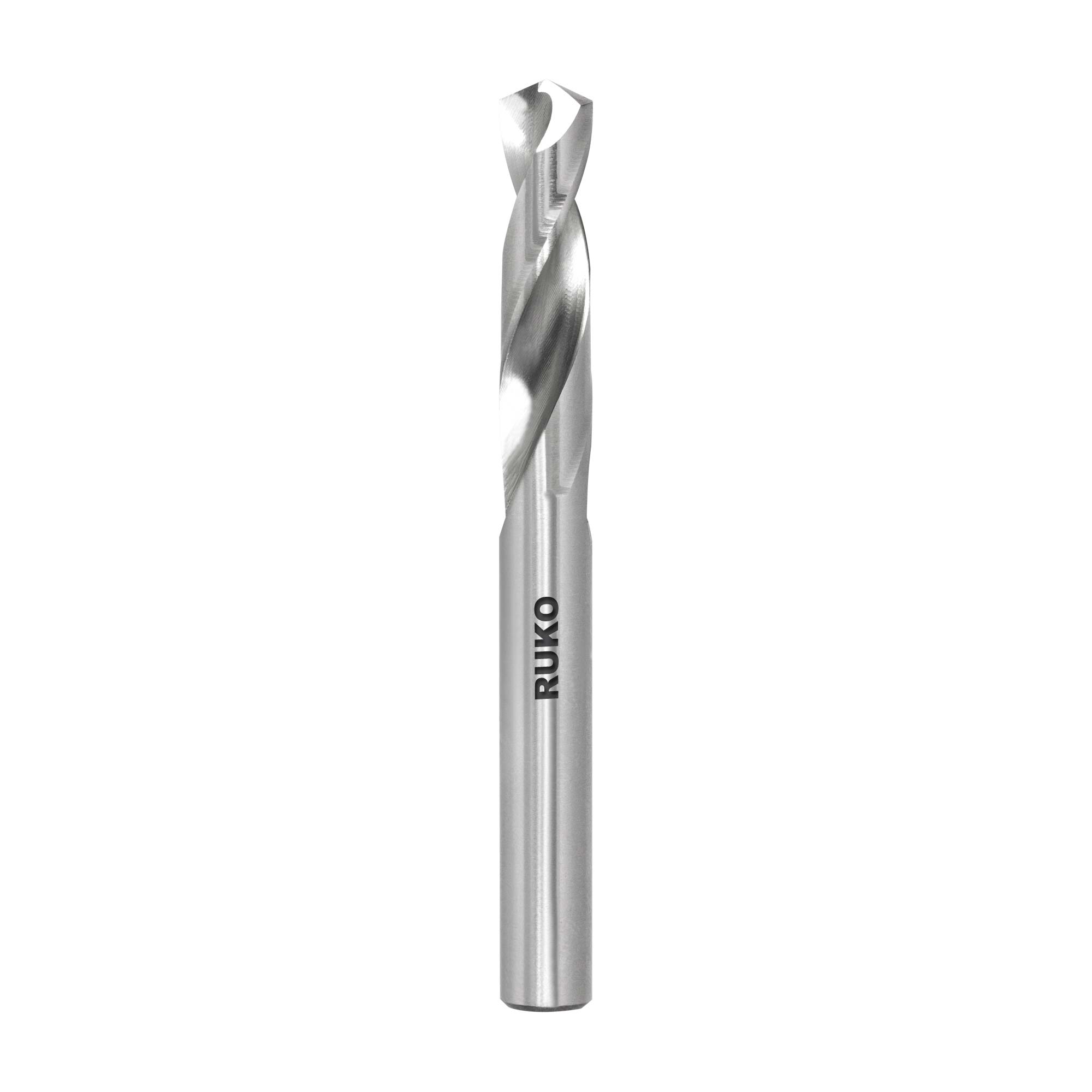 Сверло короткое по металлу Ruko 4,3x58/24мм DIN1897 HSS-G h8 3xD 118° 202043