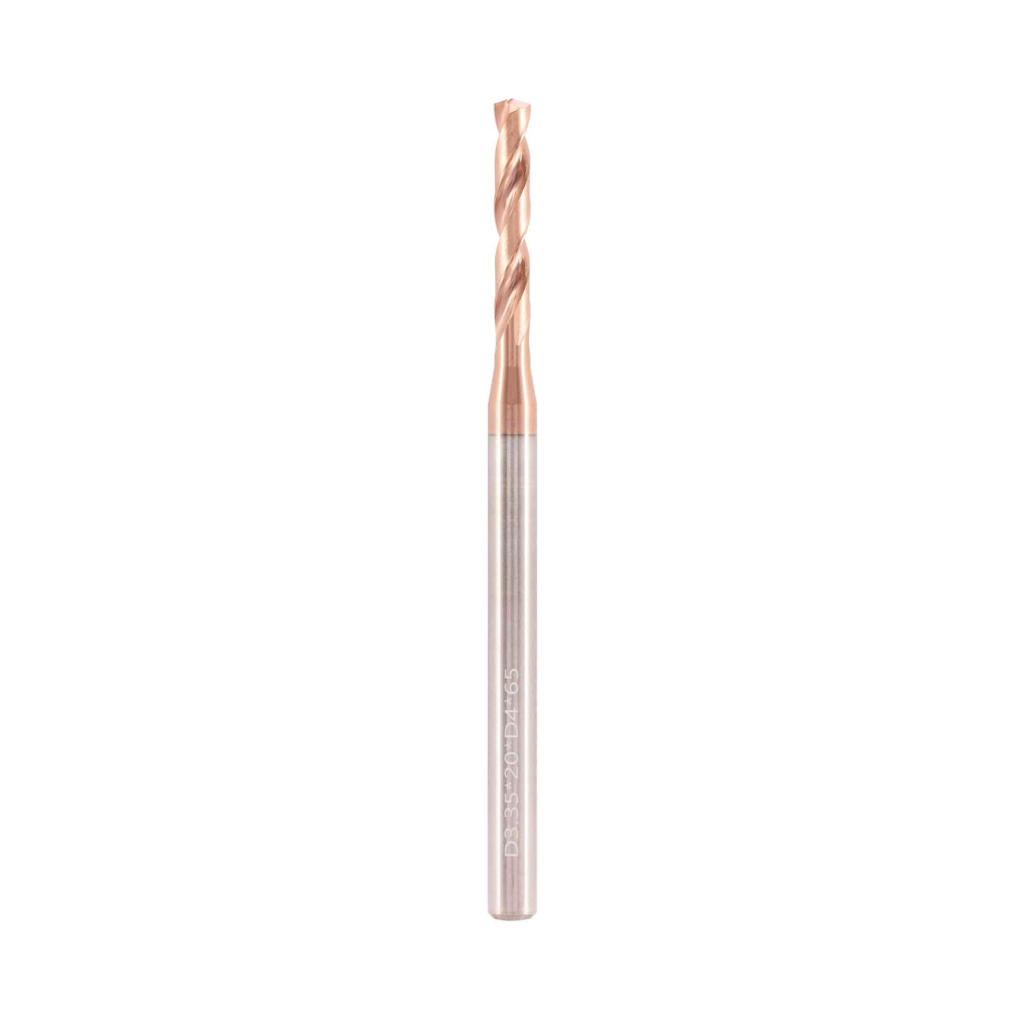 Сверло твердосплавное 3,35x65/20мм d04 VHM TiSiN 140° 60HRC BSKT BSE066D004-3,35