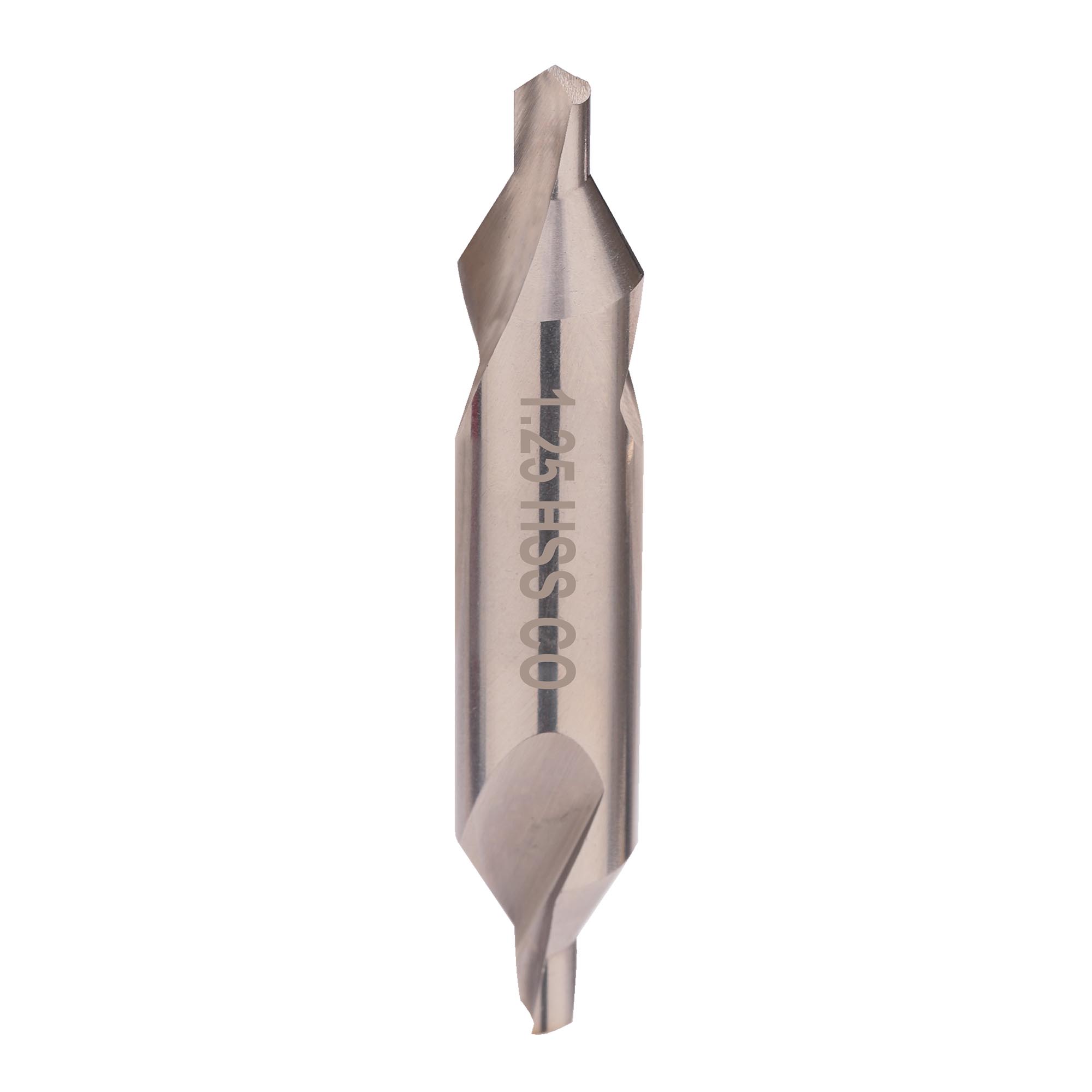 Сверло центровочное 1,25x31,5мм S=3,15мм №А HSSE-Co5 DIN333 H-Tools 11-036-LC004