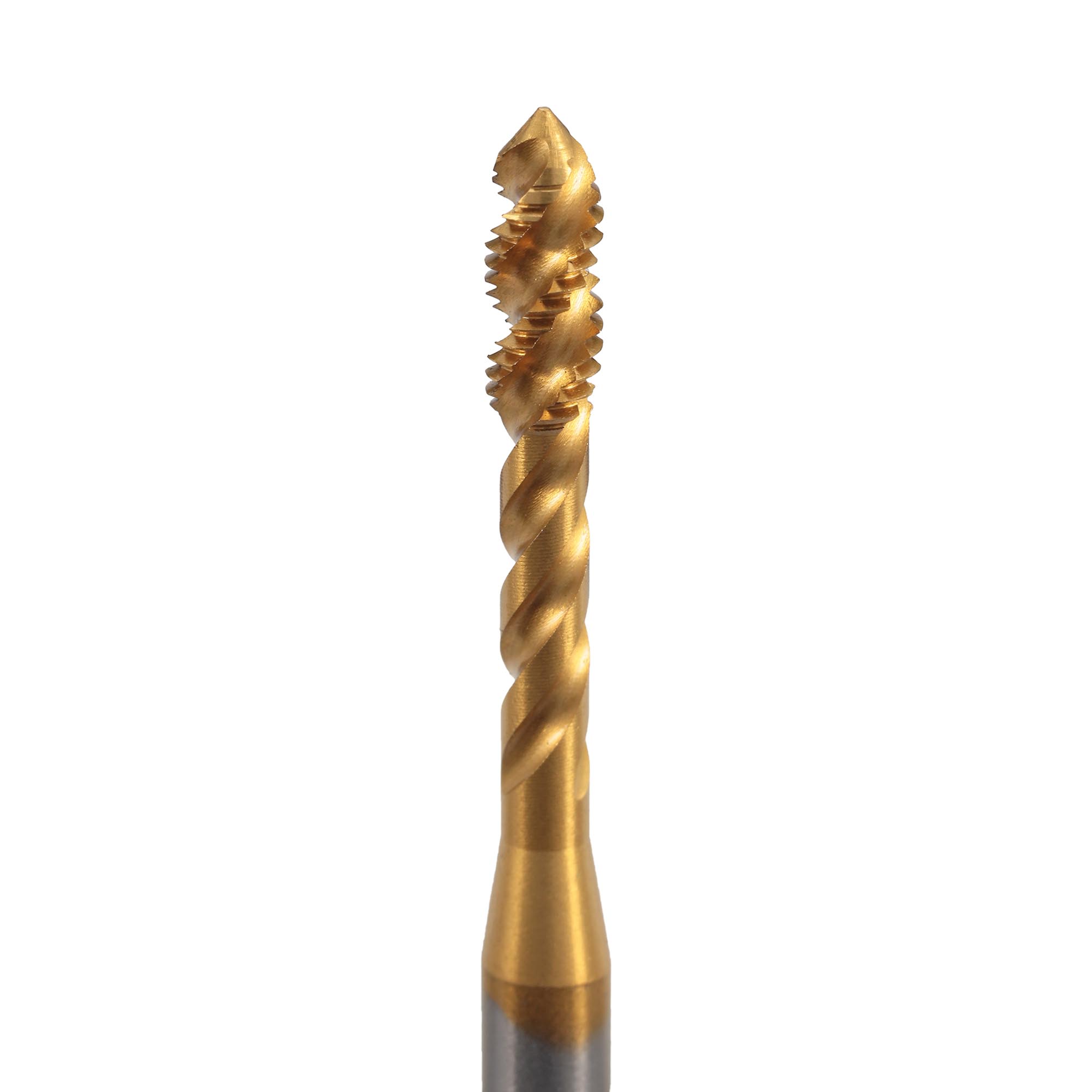 Метчик винтовой машинный H-Tools М2х0,4 DIN371 HSSE-TiN 6h C/2-3P R45 513X01-C4-0020