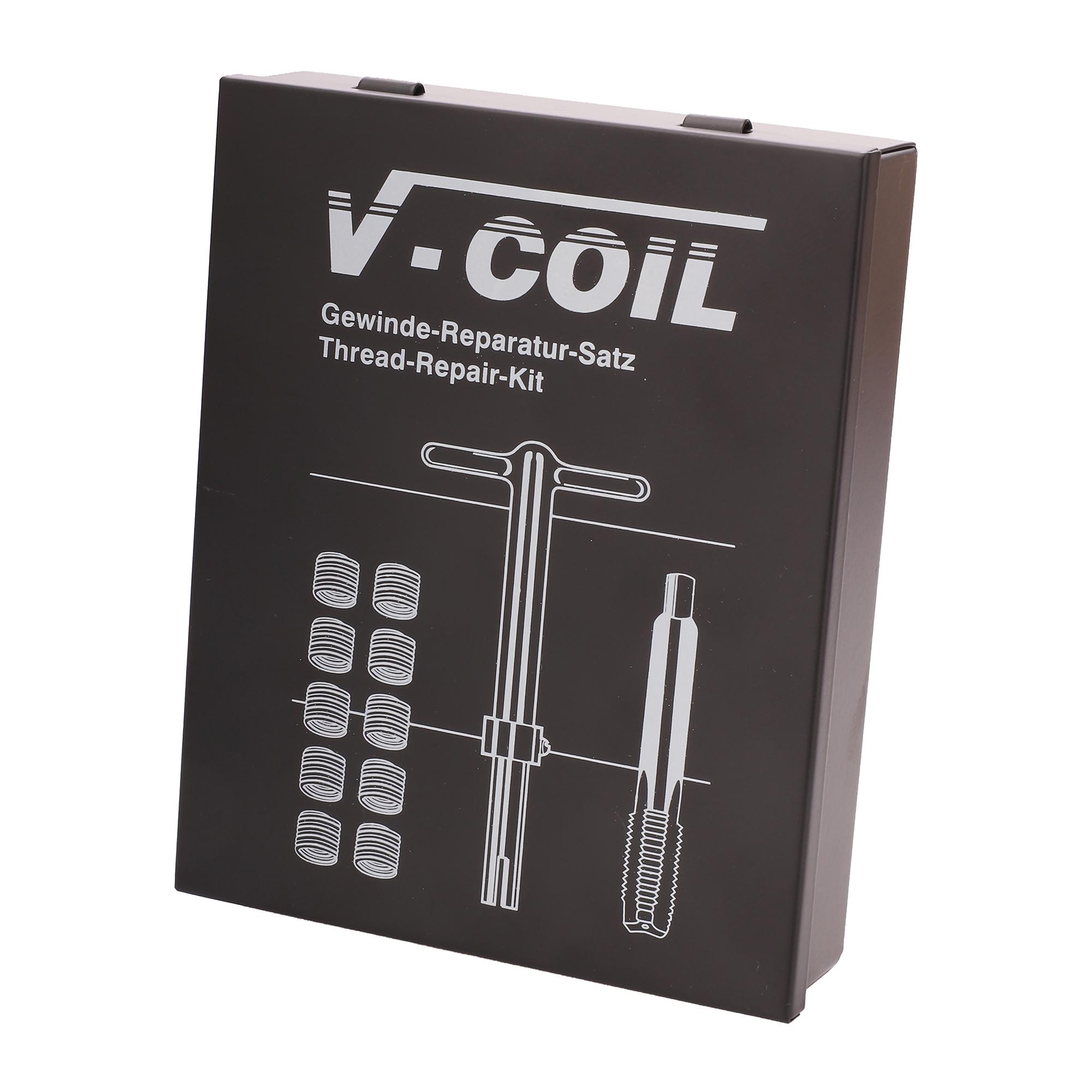 Набор для восстановления резьбы М16х2,0 12пр V-Coil Volkel 04032