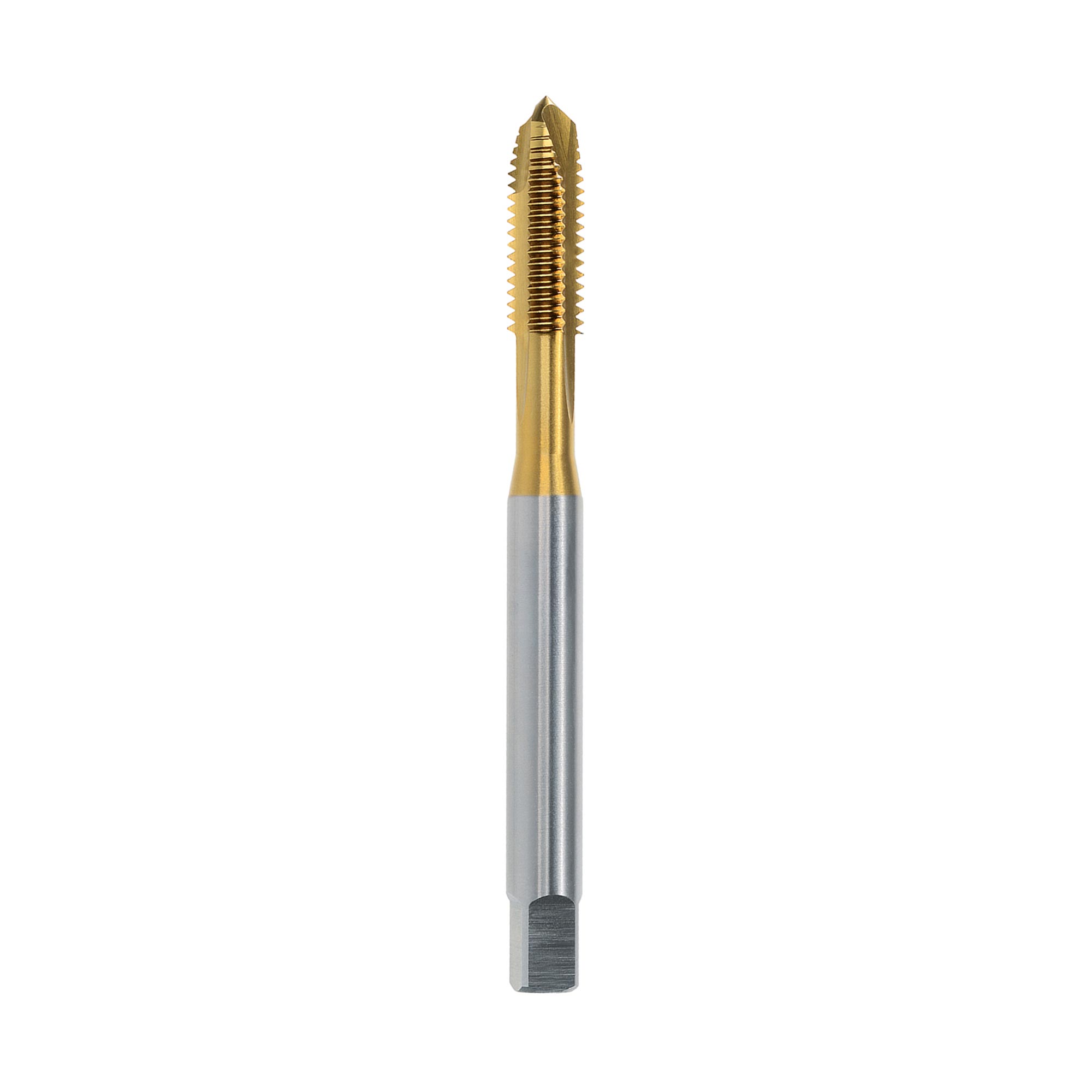 Метчик машинный Volkel HSSE TiN DIN371 6h метрическая резьба М8х1,25 31542