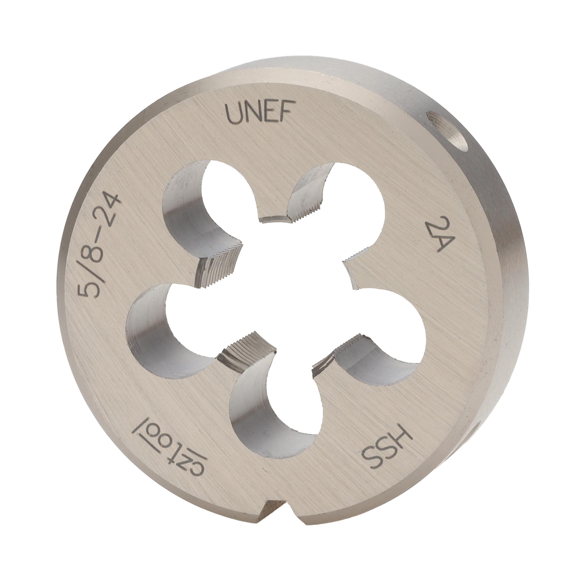 Плашка дюймовая Bucovice Tools UNEF 5/8"-24 HSS DIN EN 22568 2A 45x14мм 248580