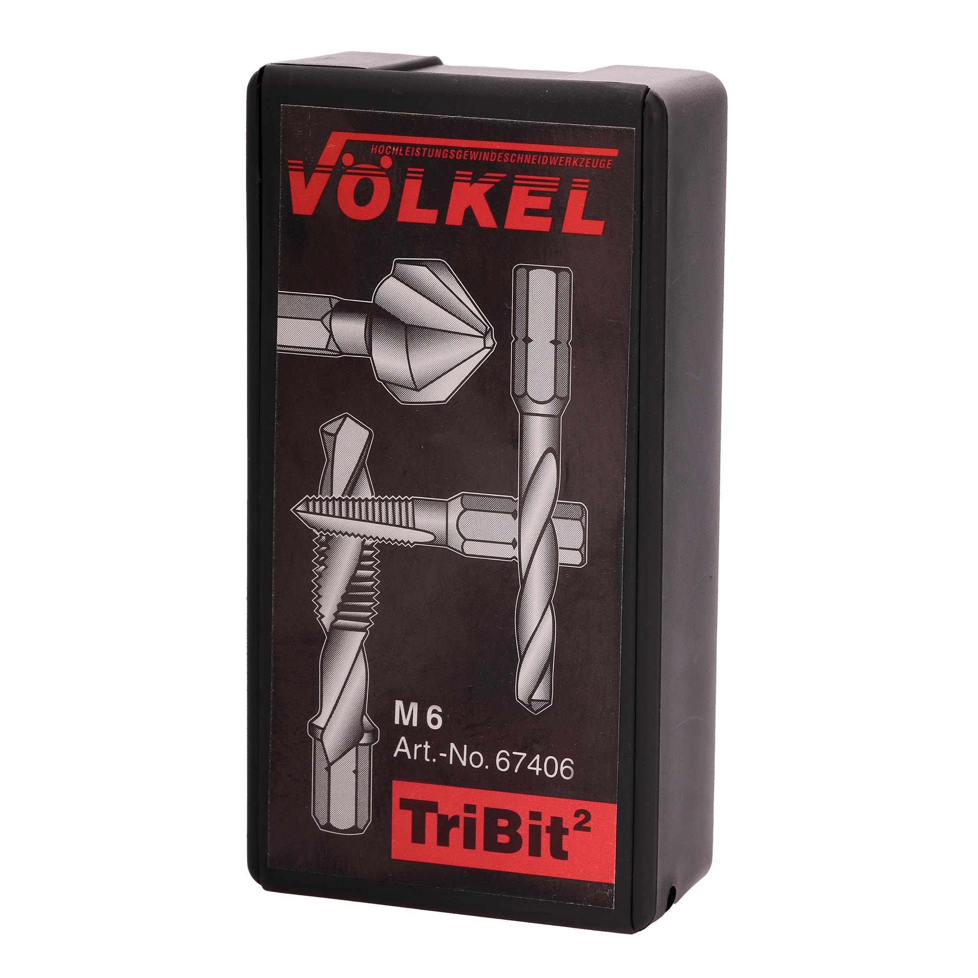 Метчик TriBit Volkel HSS-G 6h метрическая резьба М6х1,0 67406
