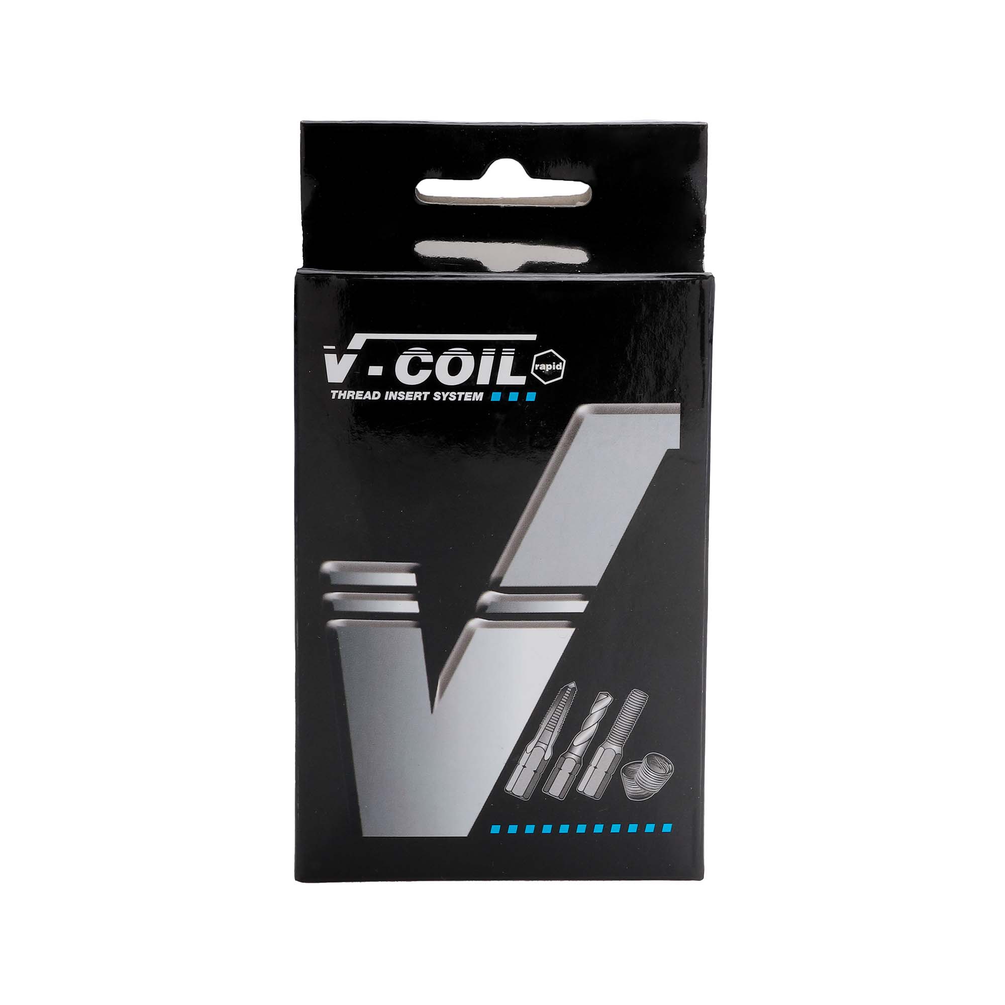 Набор для восстановления резьбы М 5,0х0,8 15пр V-Coil Rapid Volkel 04309