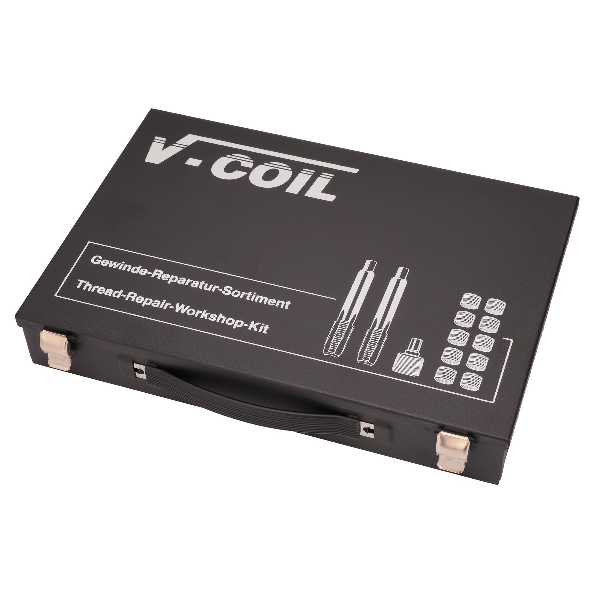 Набор для восстановления резьбы М45х4,5 12пр V-Coil Volkel 04236