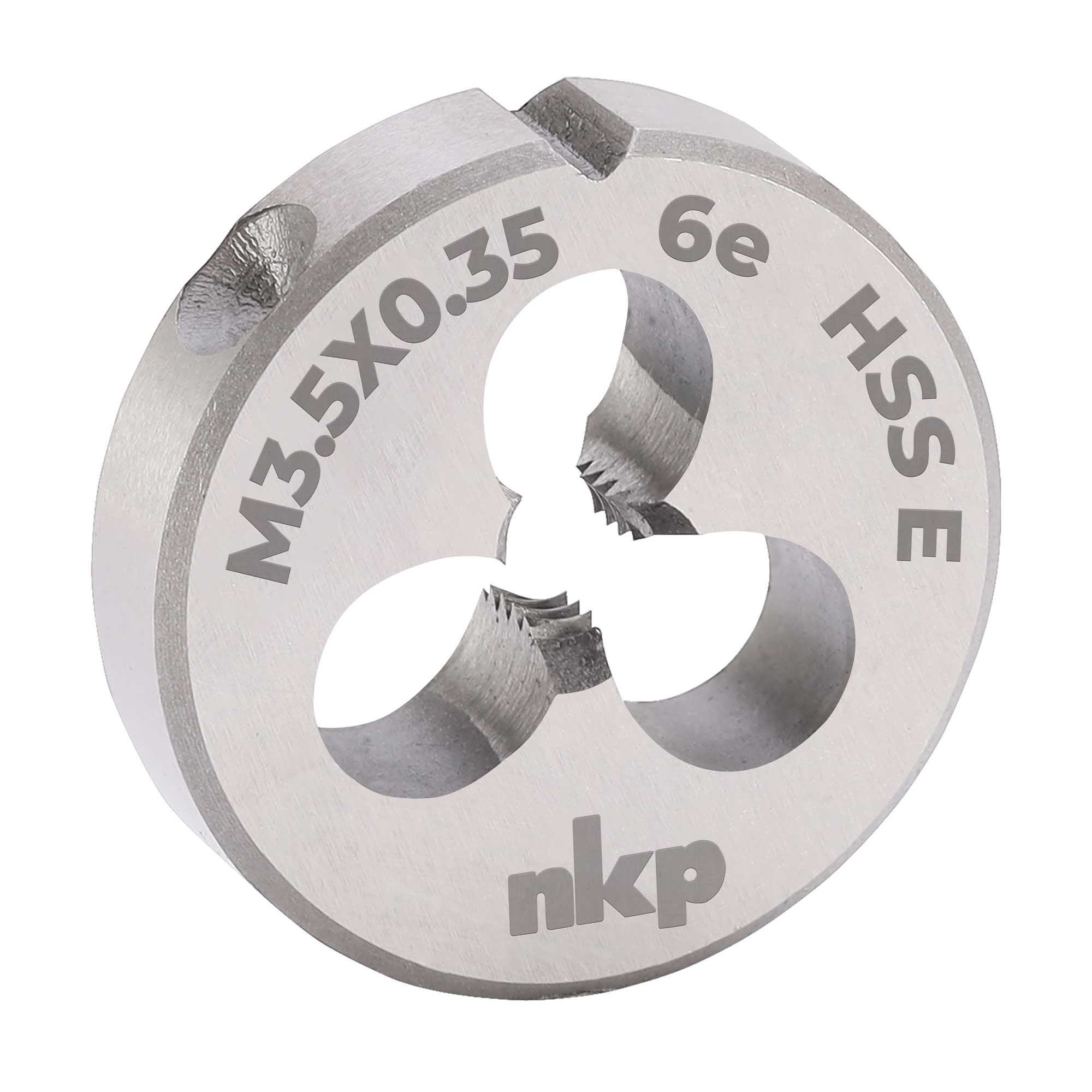 Плашка NKP М3,5х0,35 DINEN22568 HSSE 6e 20х5мм 289036N