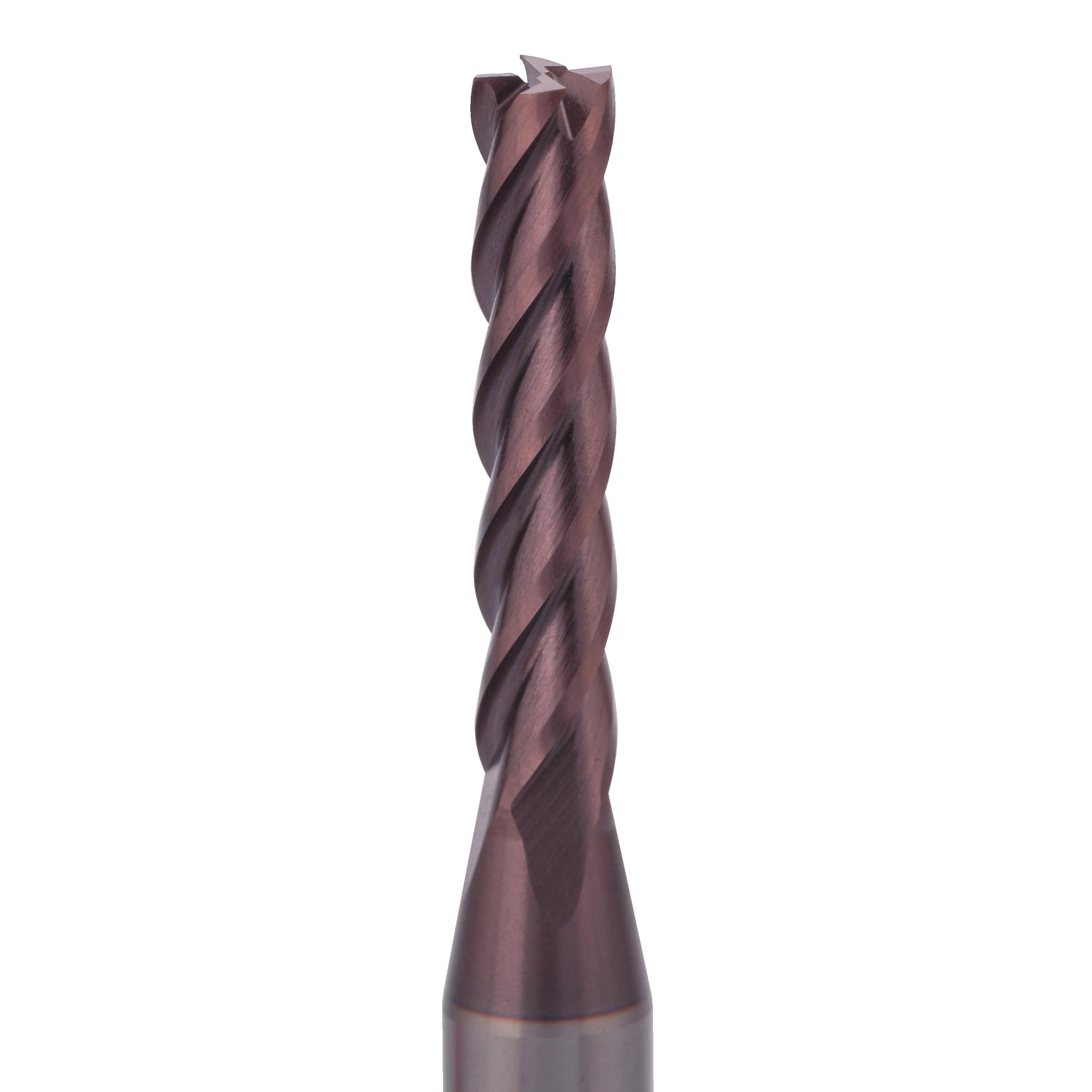 Фреза твердосплавная по металлу H-Tools 4,0x100/16мм d06 4z 55HRC P20 TiALN 19945-040