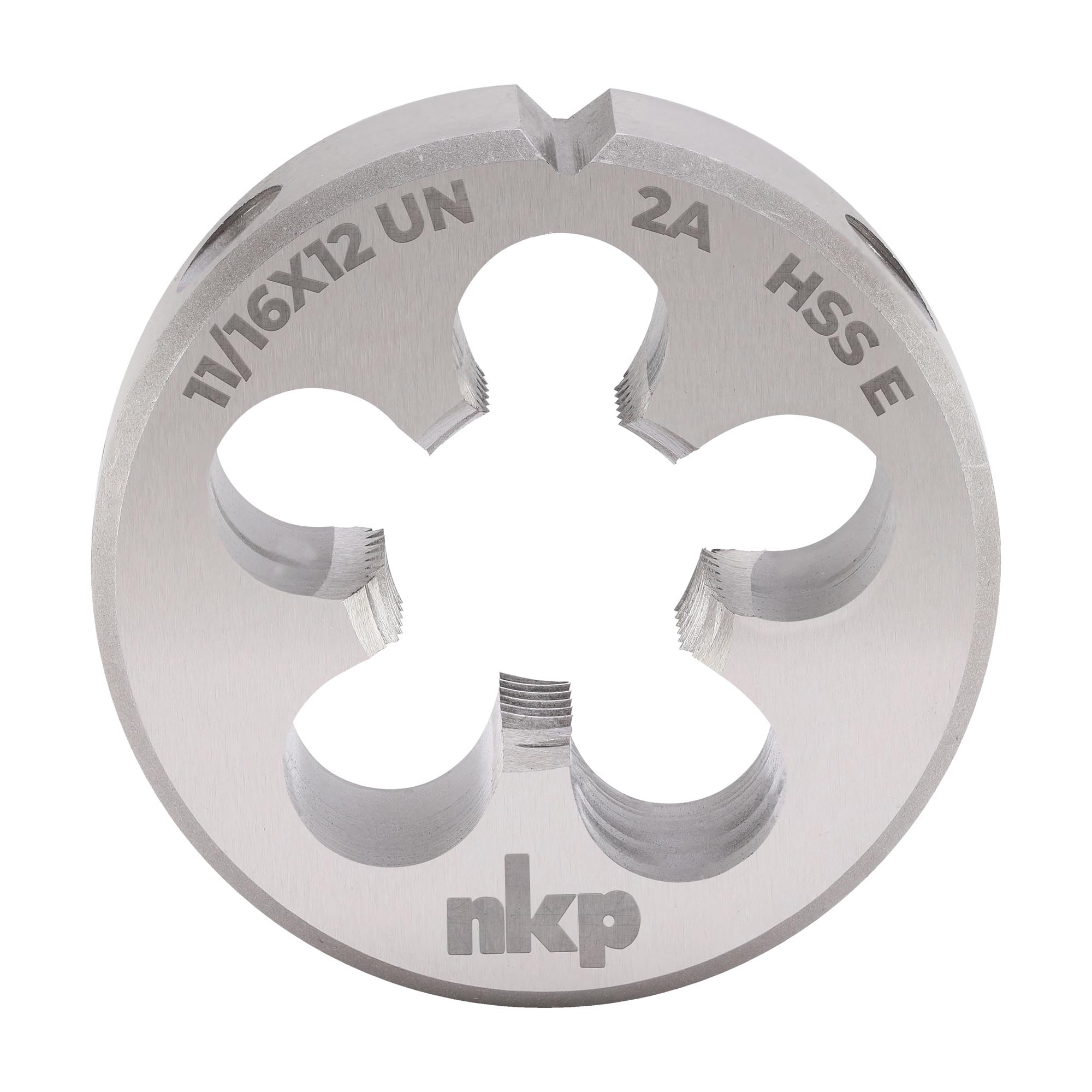 Плашка дюймовая NKP UN 11/16"-16 HSSE DIN22568 45x14мм 29901116UN16