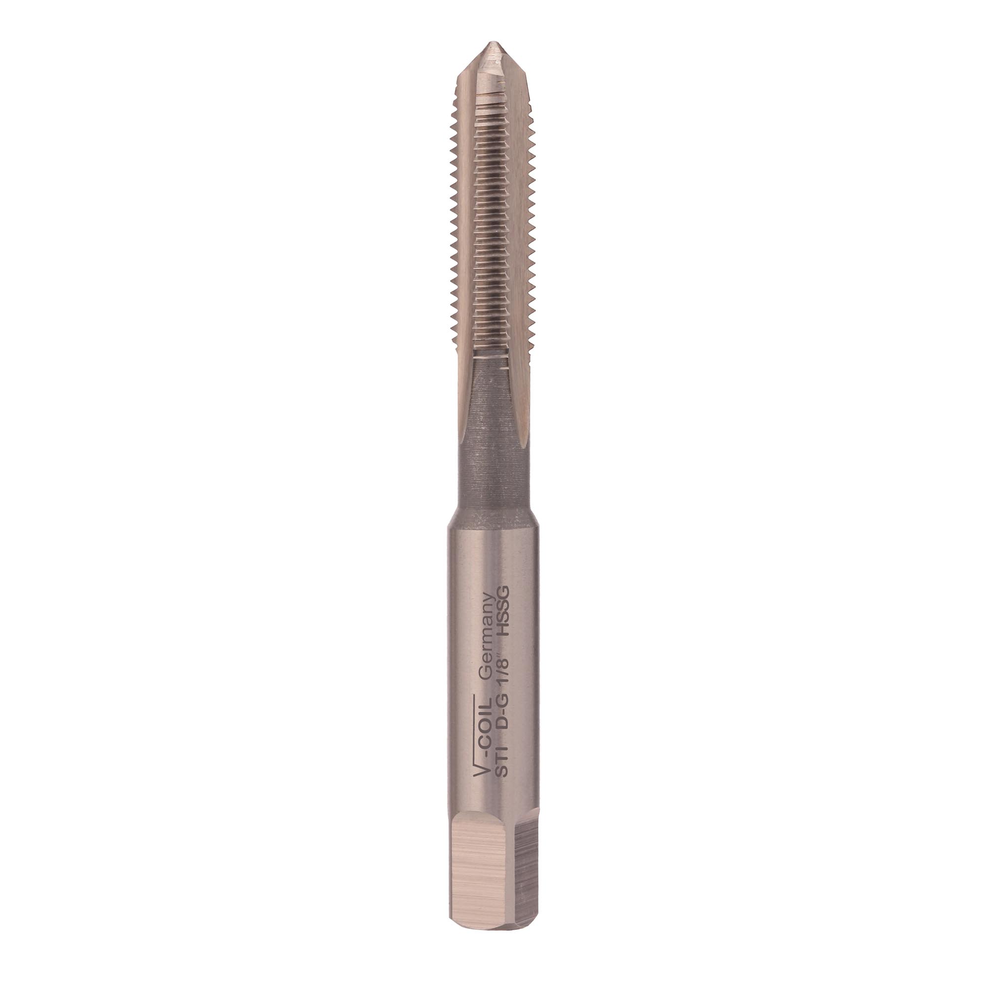 Метчик для резьбовой вставки Volkel HSS-G STI G 1/8"-28 03301