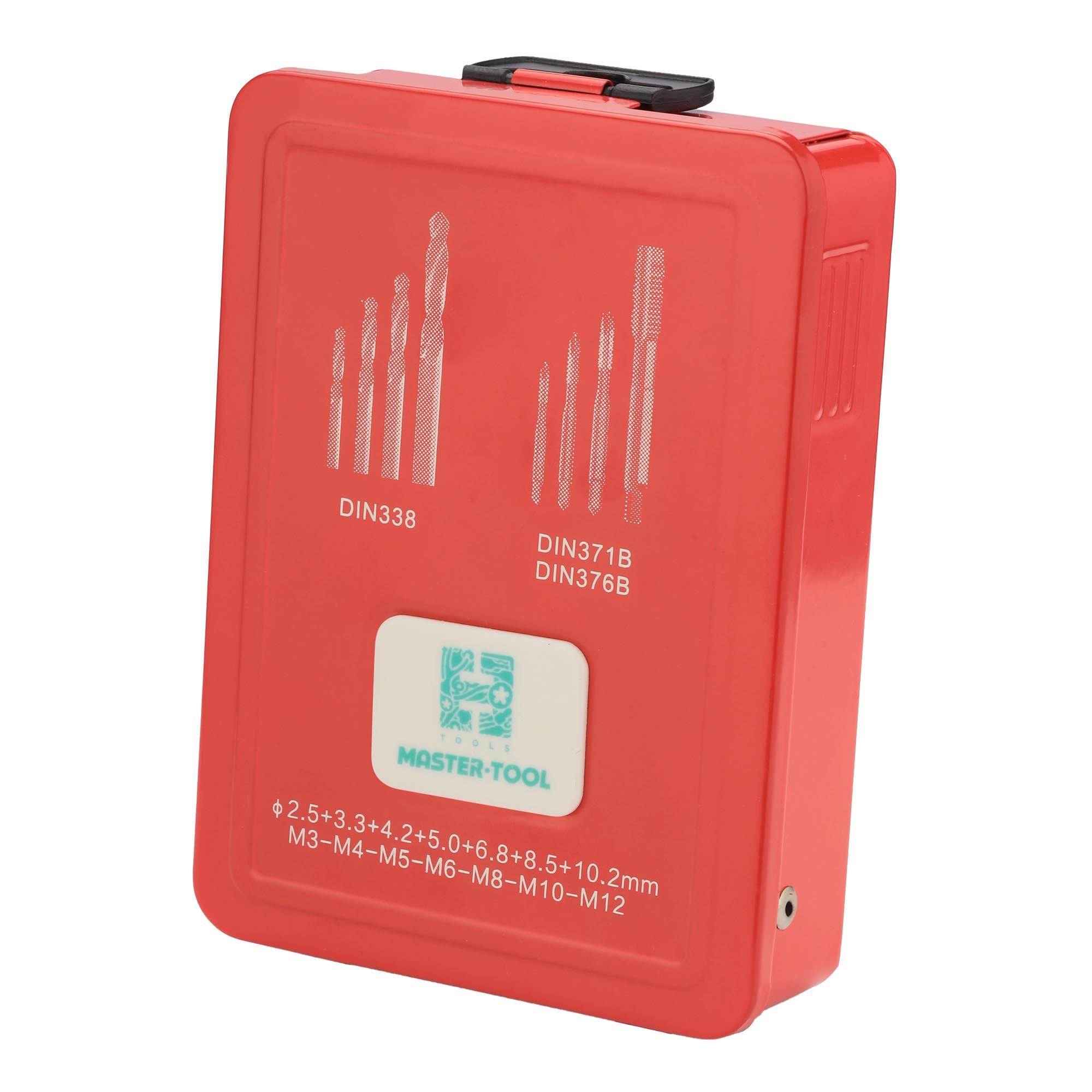 Набор машинных метчиков H-Tools M3-M12 HSSE-TiALN DIN371/376 14пр 245051FHT