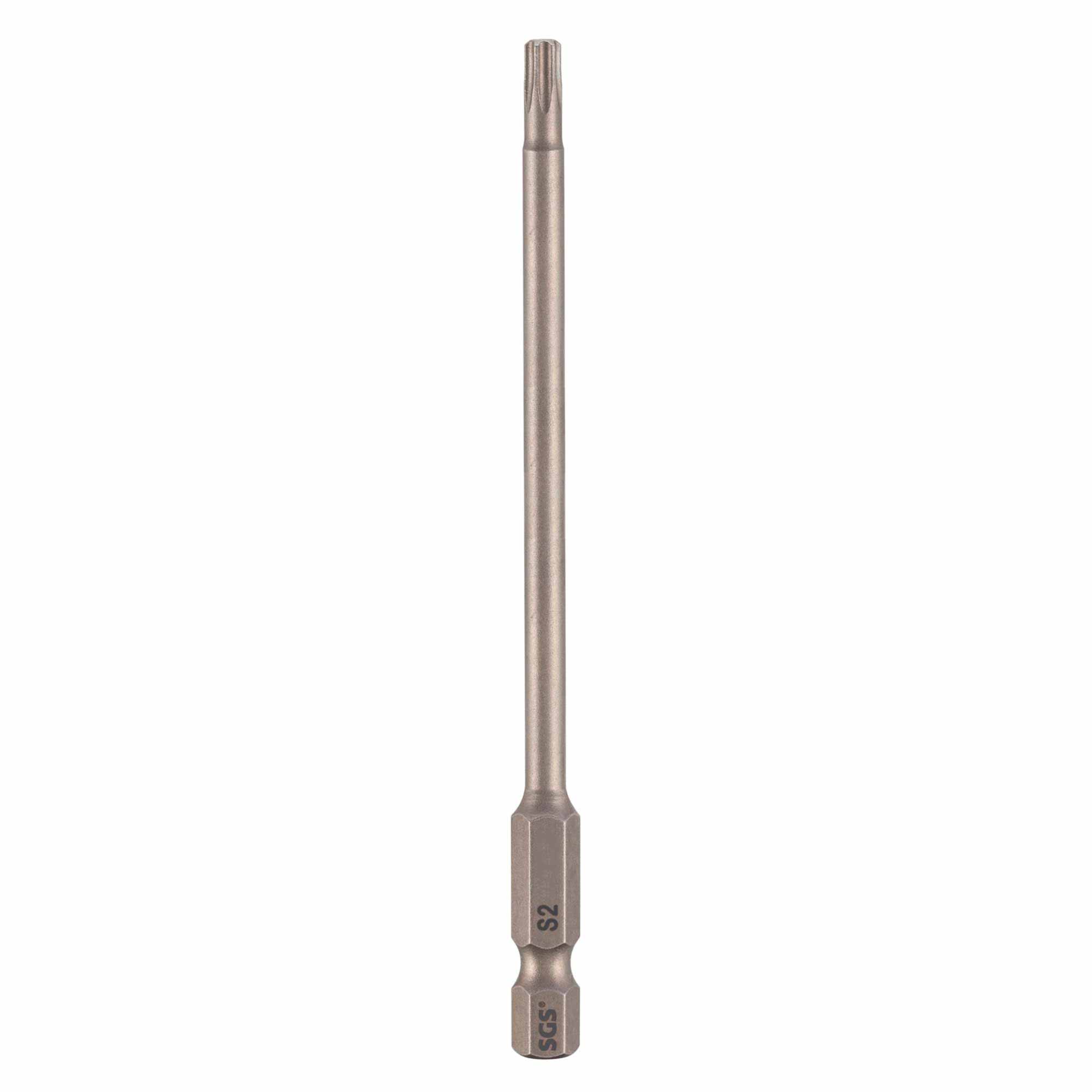 Бита SGS TORX TR с отверстием T30Hх110мм S2 1шт 63110-TT30