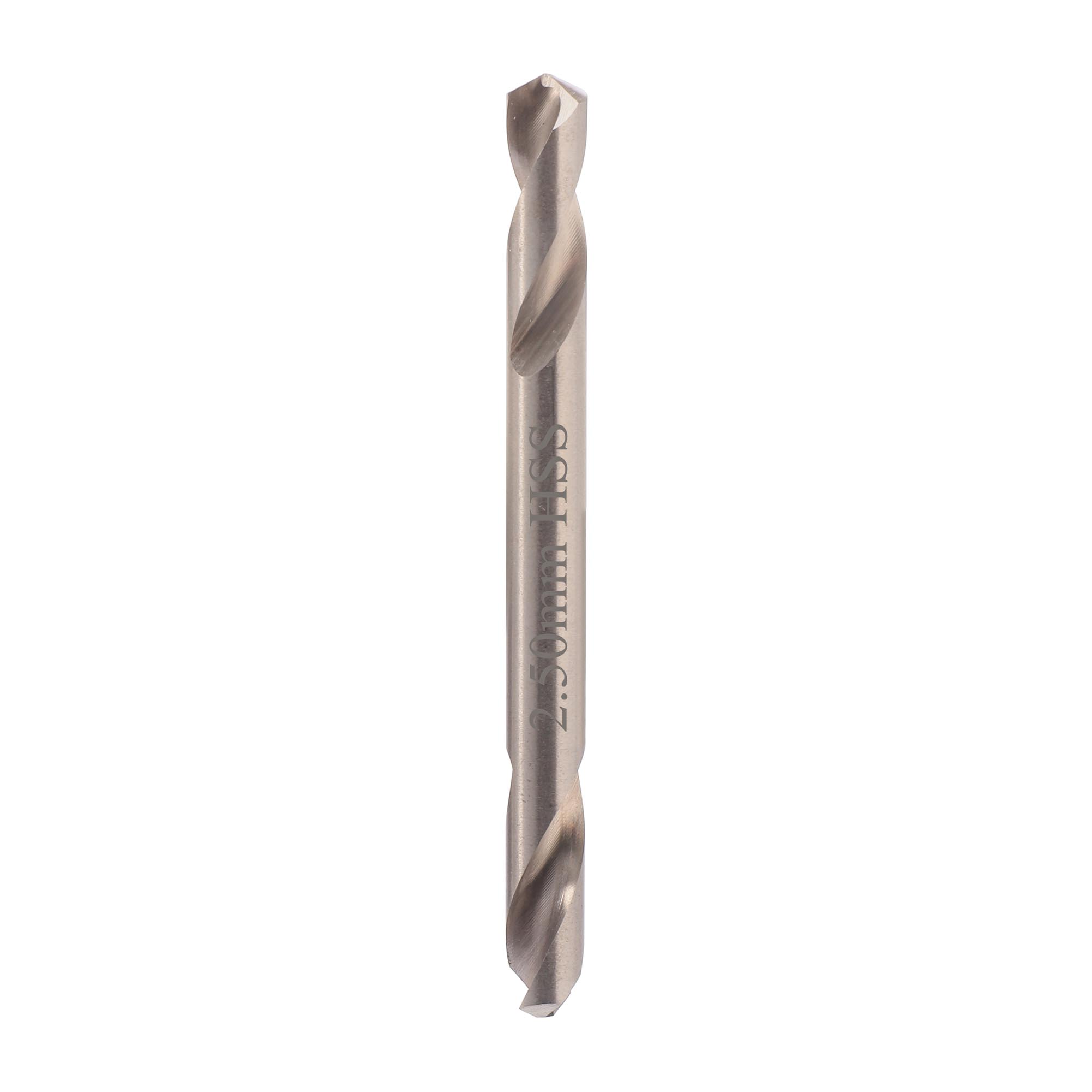 Сверло двухстороннее по металлу Ruko 2,5x43мм DIN1897 HSS-G h8 3xD 130° 252025