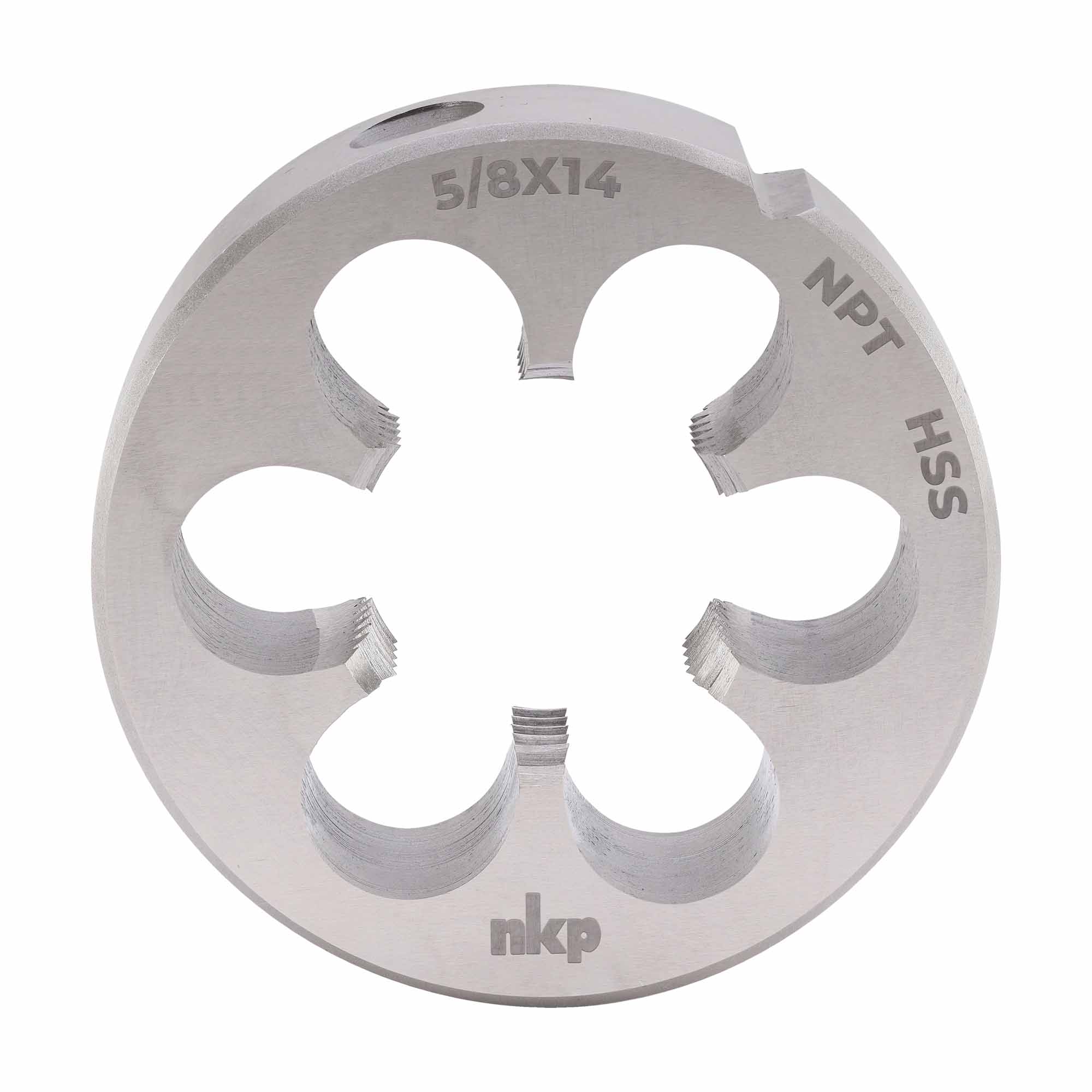 Плашка коническая NKP NPT 5/8"-14 HSS DIN EN 24230 55x22мм 121001-N2-5632