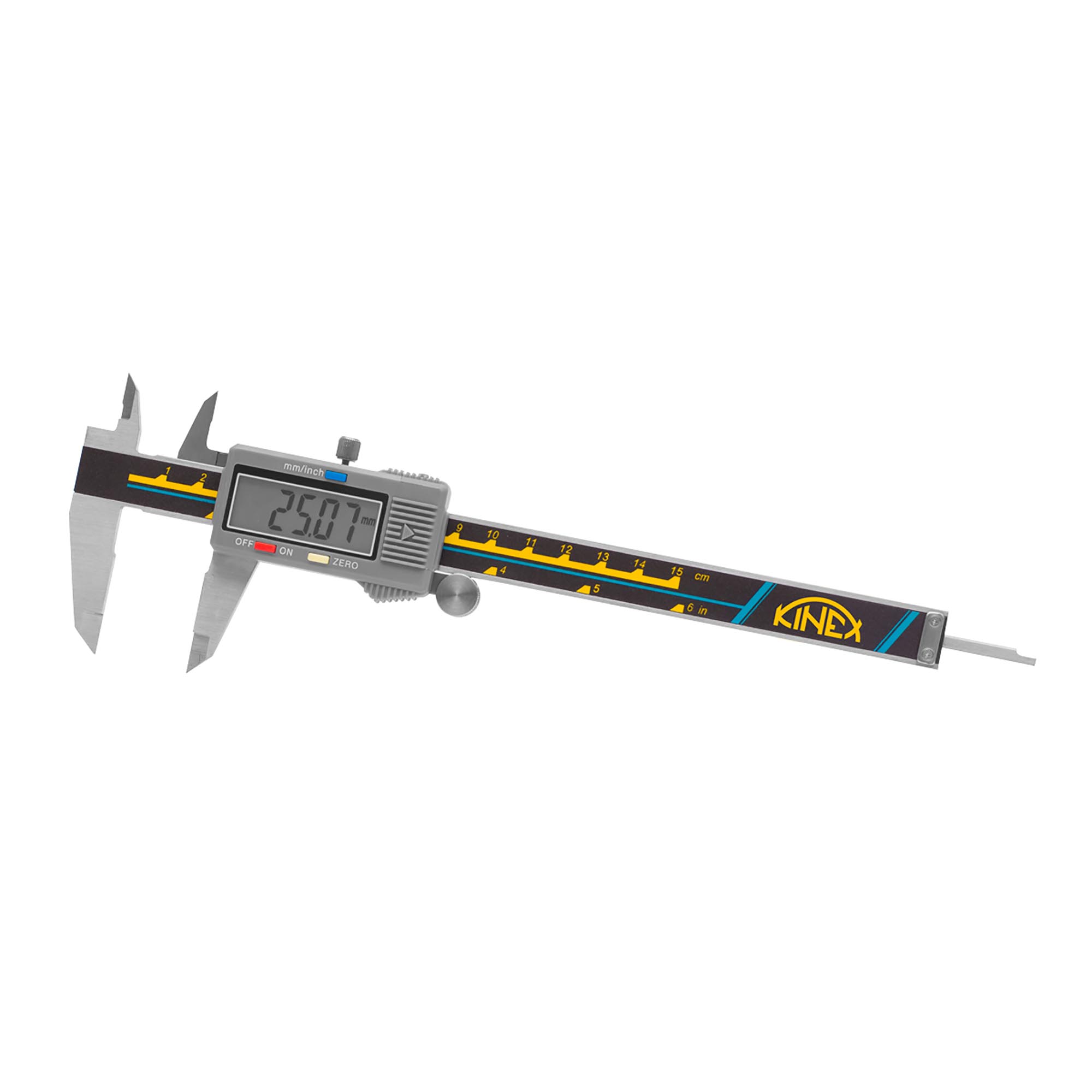 Штангенциркуль электронный Kinex ШЦЦ-1-200/50мм 0,01мм DIN862 6041-2
