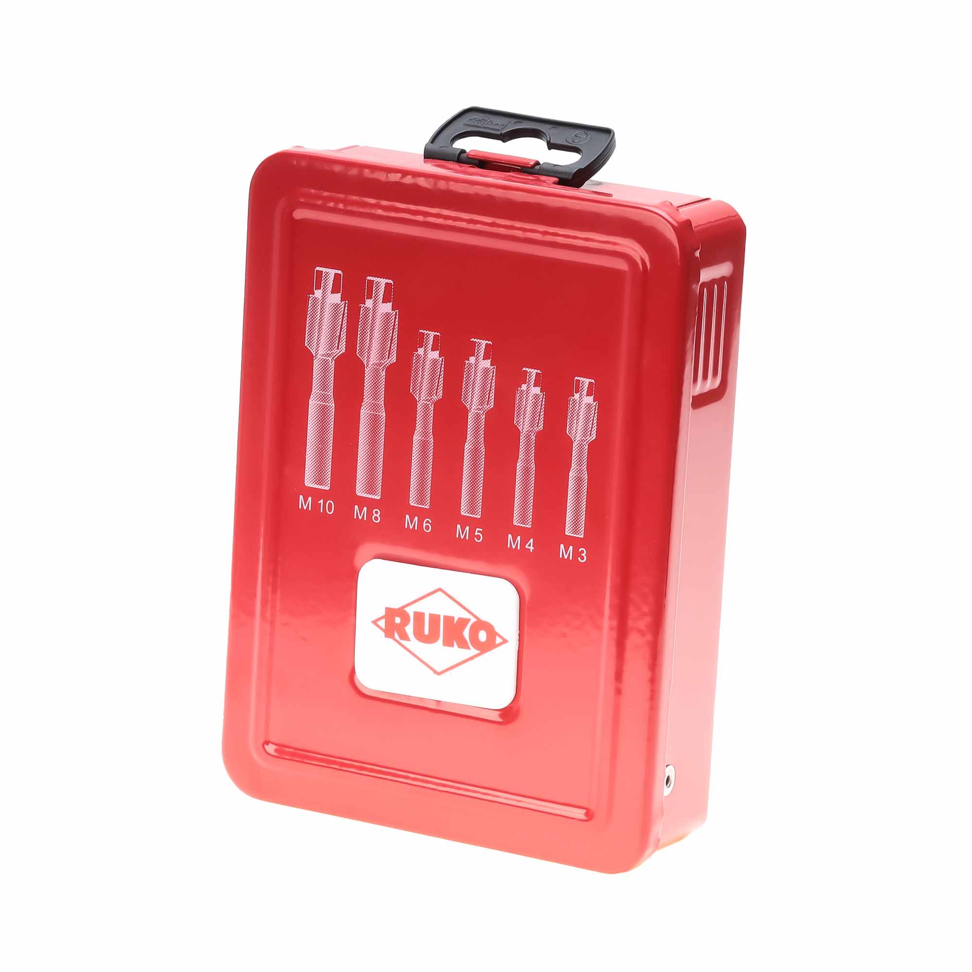 Набор цековок М3-M10 DIN373 (проходные) HSS 6шт Ruko 102450 (K)