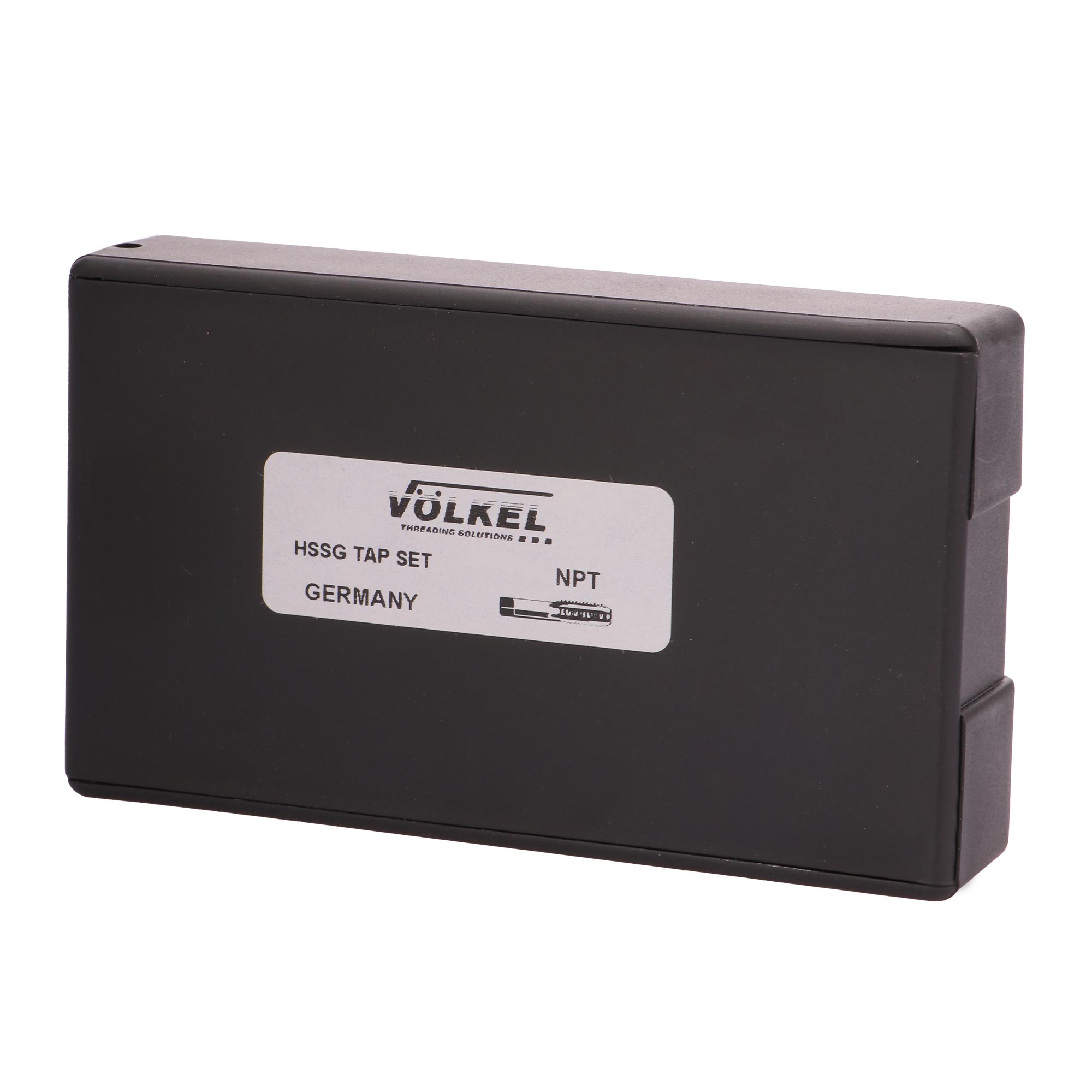 Набор метчиков 3шт Volkel HSS-G коническая резьба NPT 1/8"-27 88412S3