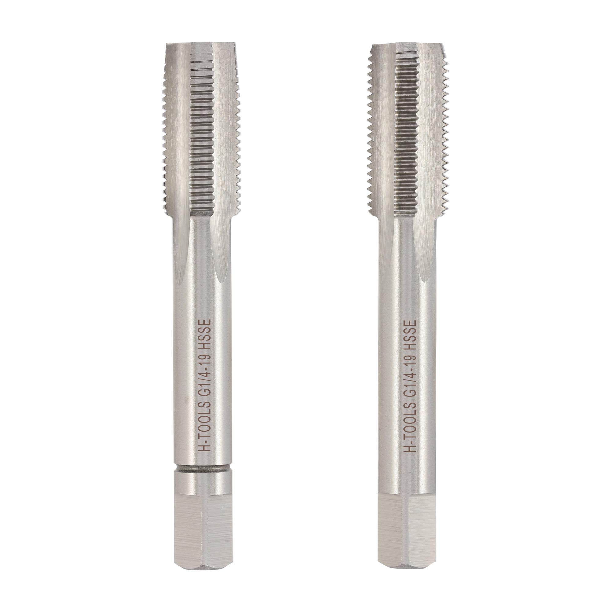 Набор метчиков 2шт H-Tools HSSE DIN5157 G 1/4"-19 55314EHT