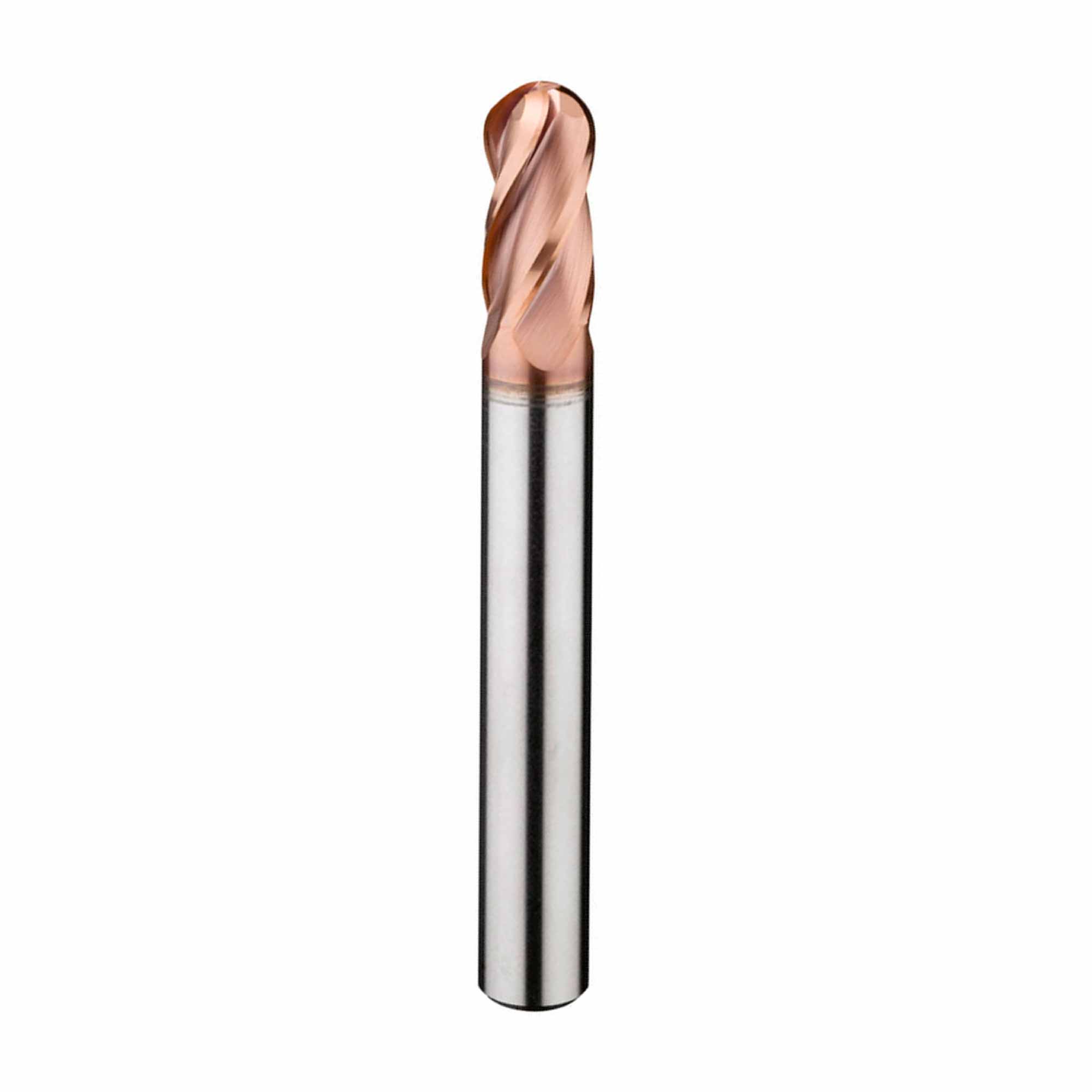 Фреза твердосплавная радиусная H-Tools 4,0x50/8мм d04 4z 60HRC P30 TiSiCrN 6811-040-d04