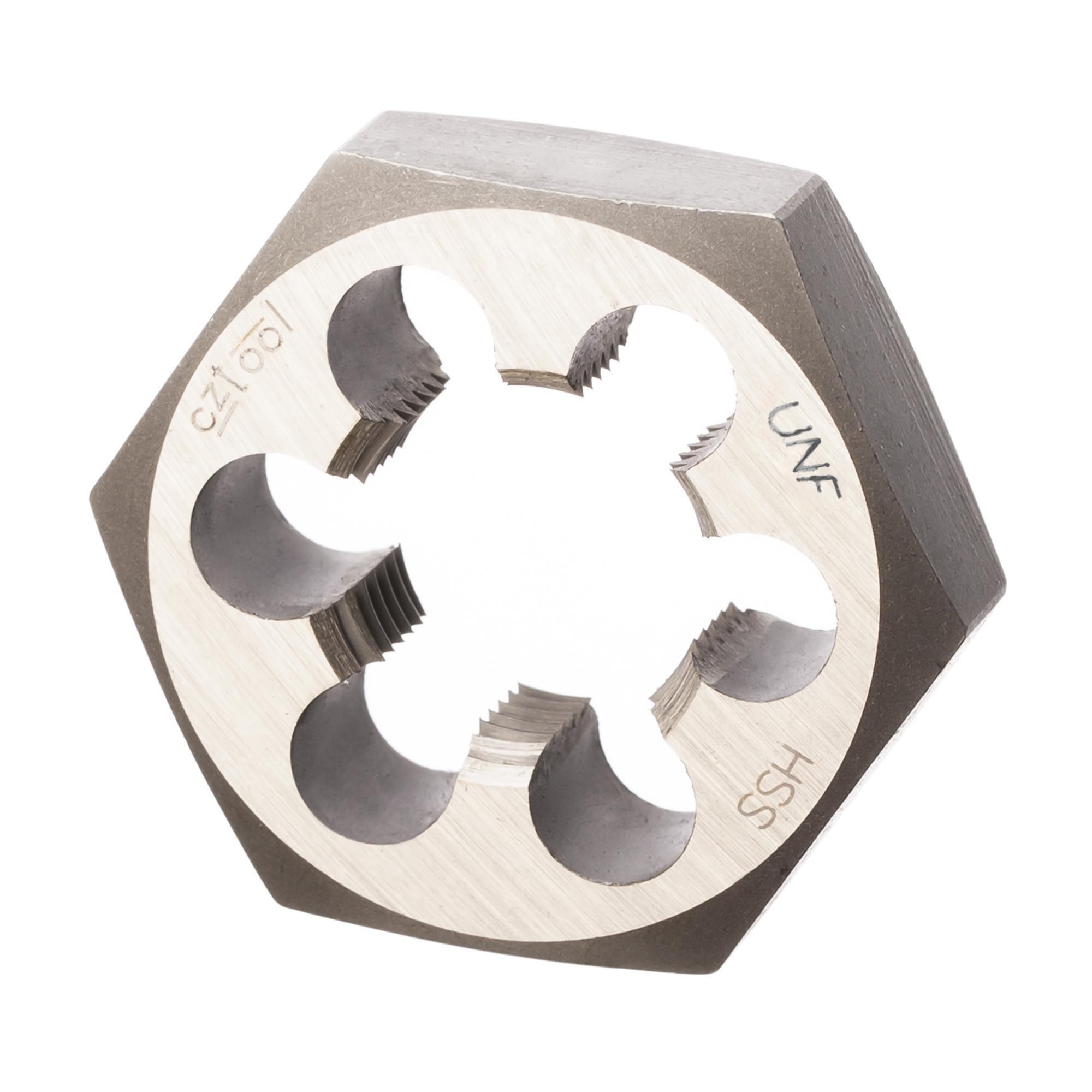 Плашка дюймовая Bucovice Tools UNF 1,1/8"-12 HSS DIN 382 2A 60x18мм 226118