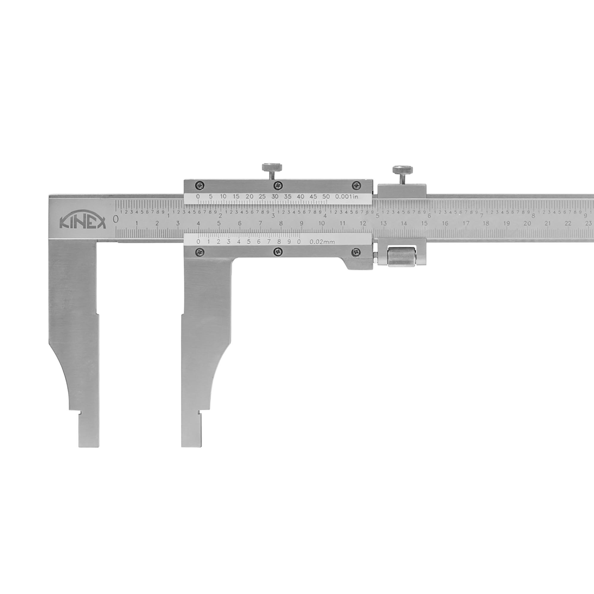 Штангенциркуль Kinex ШЦ-3-500/125мм 0,05мм+inch СSN251231 INOX 6015-08-050