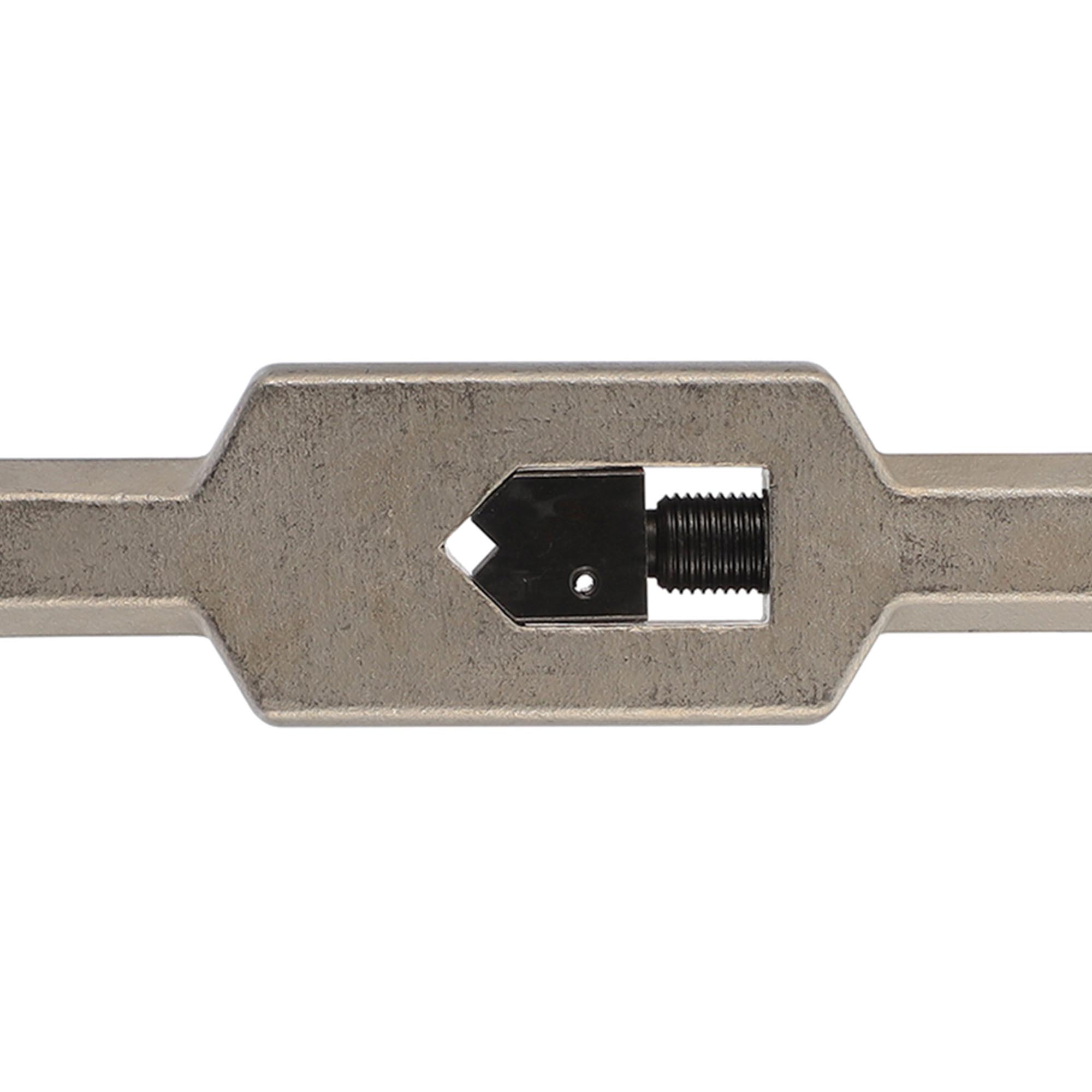 Метчикодержатель с уровнем H-Tools M9-M27 480мм DIN1814 INOX 08802070