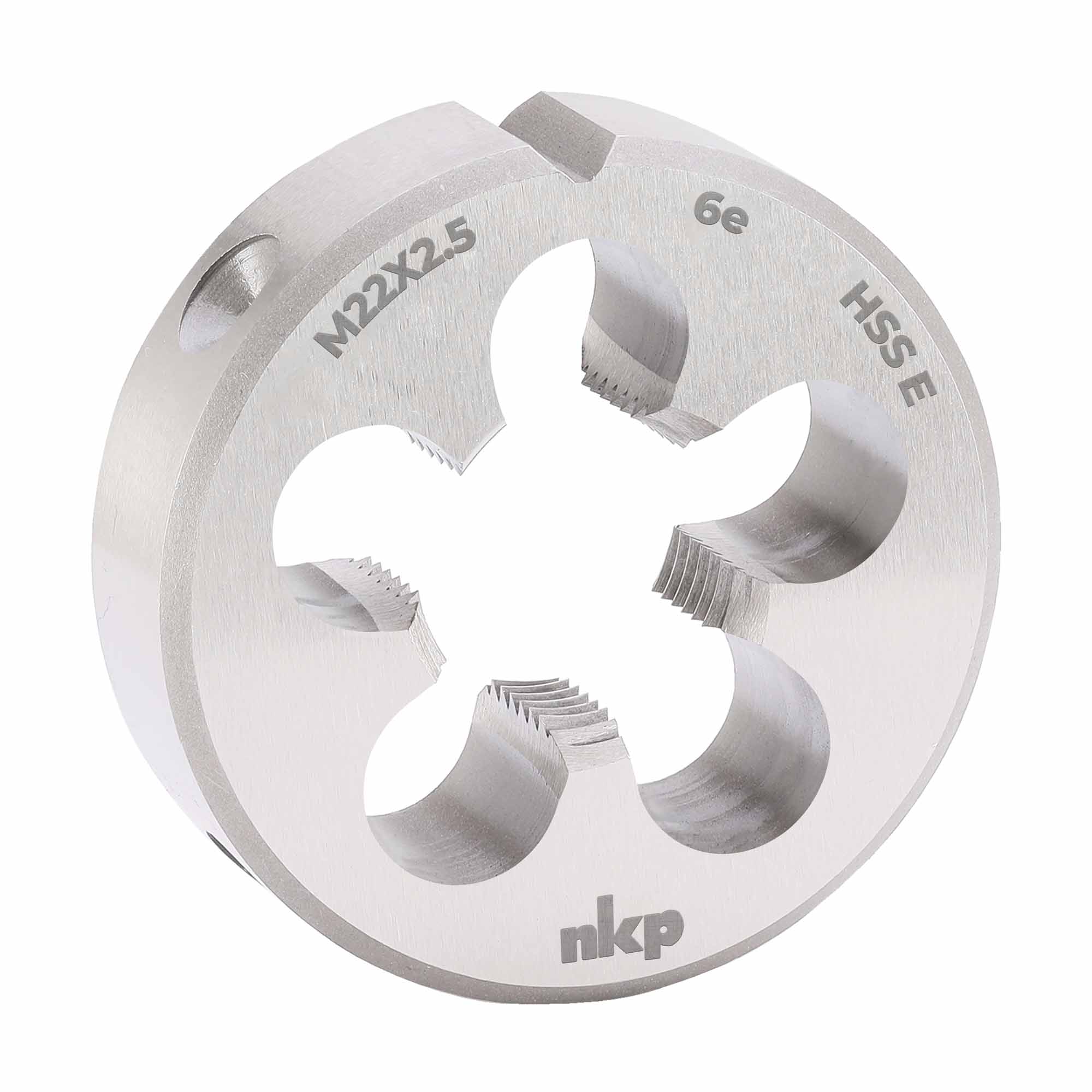 Плашка NKP М22х2,5 DINEN22568 HSSE 6e 55х22мм 289220N