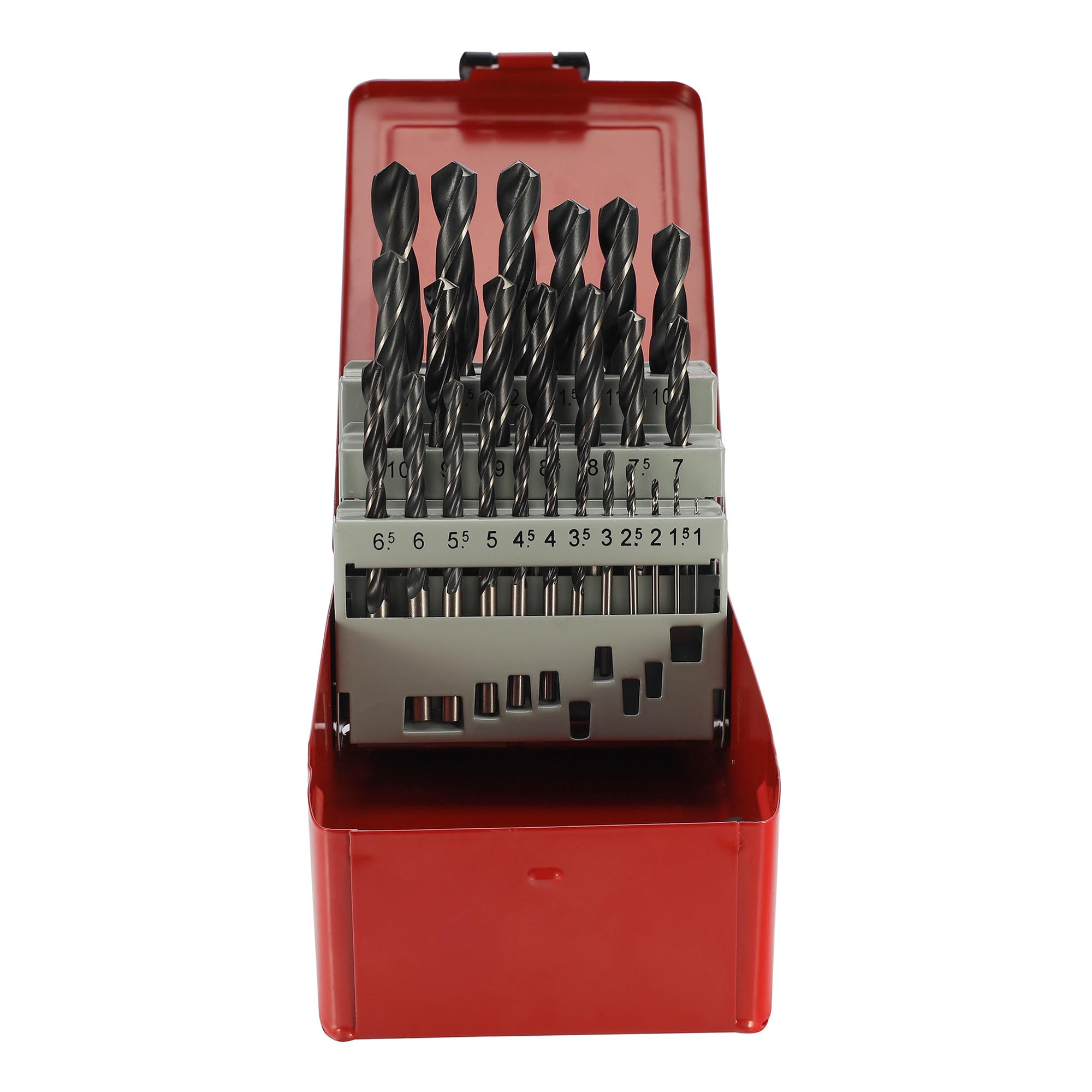 Набор сверл по металлу H-Tools 1-13мм 25шт HSS 118° DIN338 205213HT