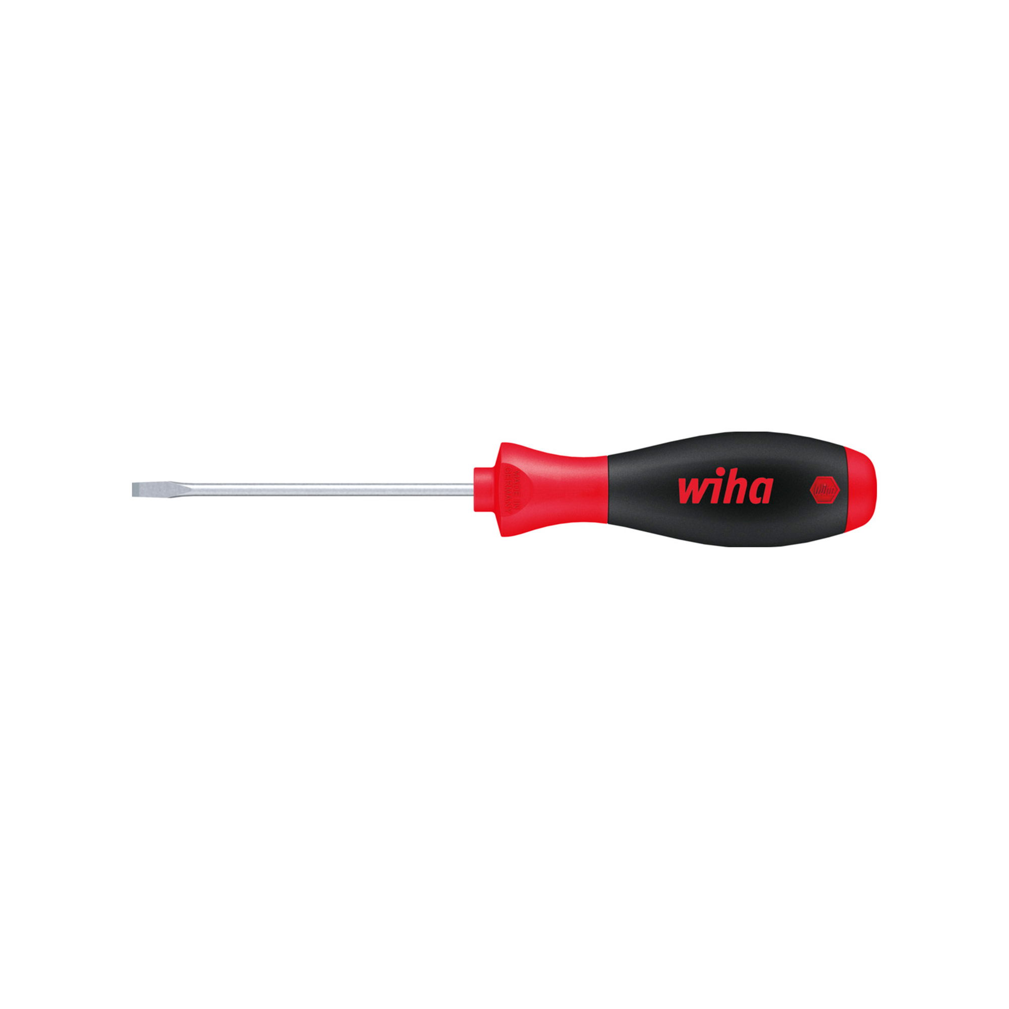 Отвертка SoftFinish SL5,5х1,0х200мм Wiha 302 00701