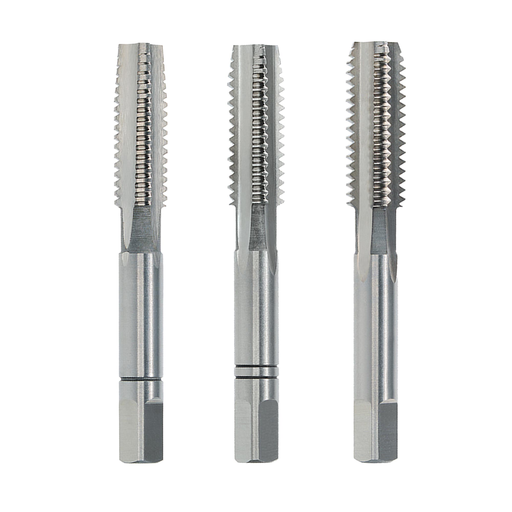 Набор метчиков 3шт Volkel HSS-G DIN352 2b дюймовая резьба UNC 7/8"-9 23334