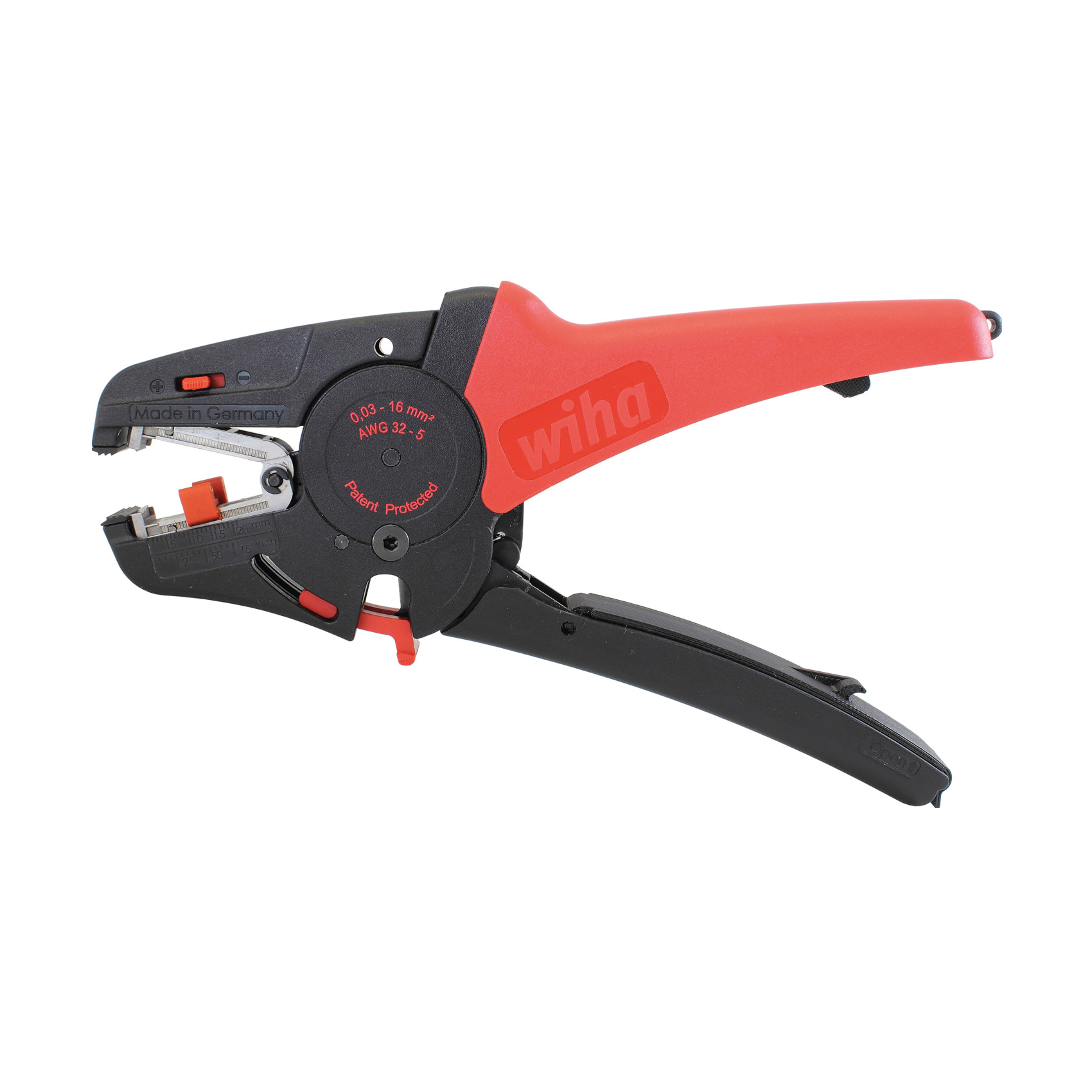 Съемник изоляции автоматический 200мм 0,03-16mm² Wiha Z57006 42062 (SB)