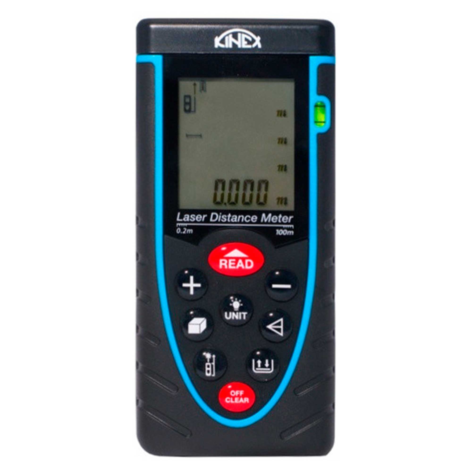 Дальномер лазерный 100м ± 2мм Kinex K-met 9040-02-100