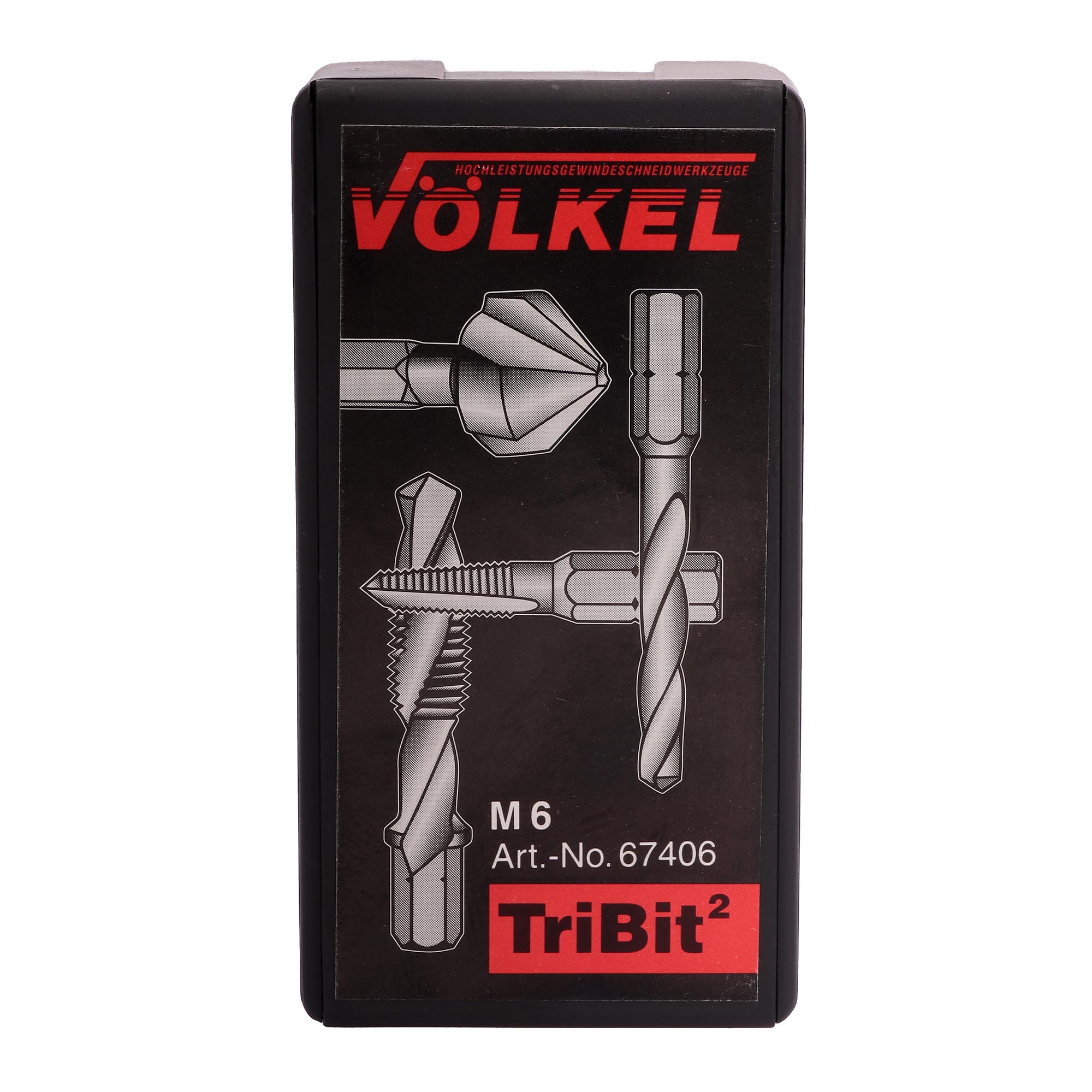 Метчик TriBit Volkel HSS-G 6h метрическая резьба М6х1,0 67406