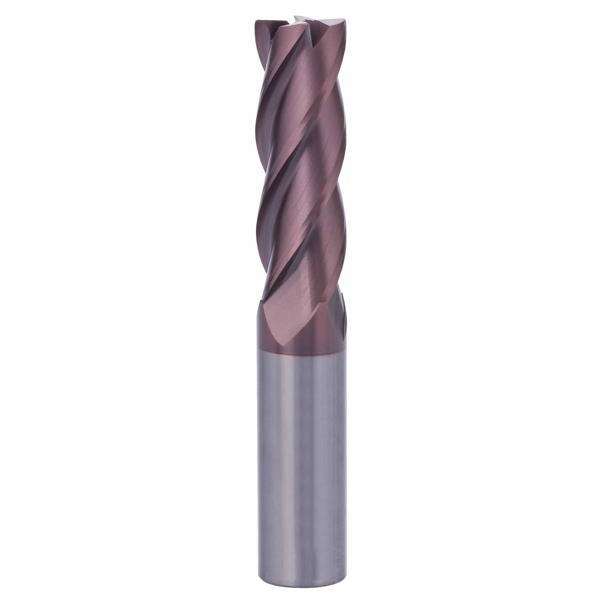 Фреза твердосплавная по металлу H-Tools 10x150/40мм d10 4z 55HRC P20 TiALN 19967-100