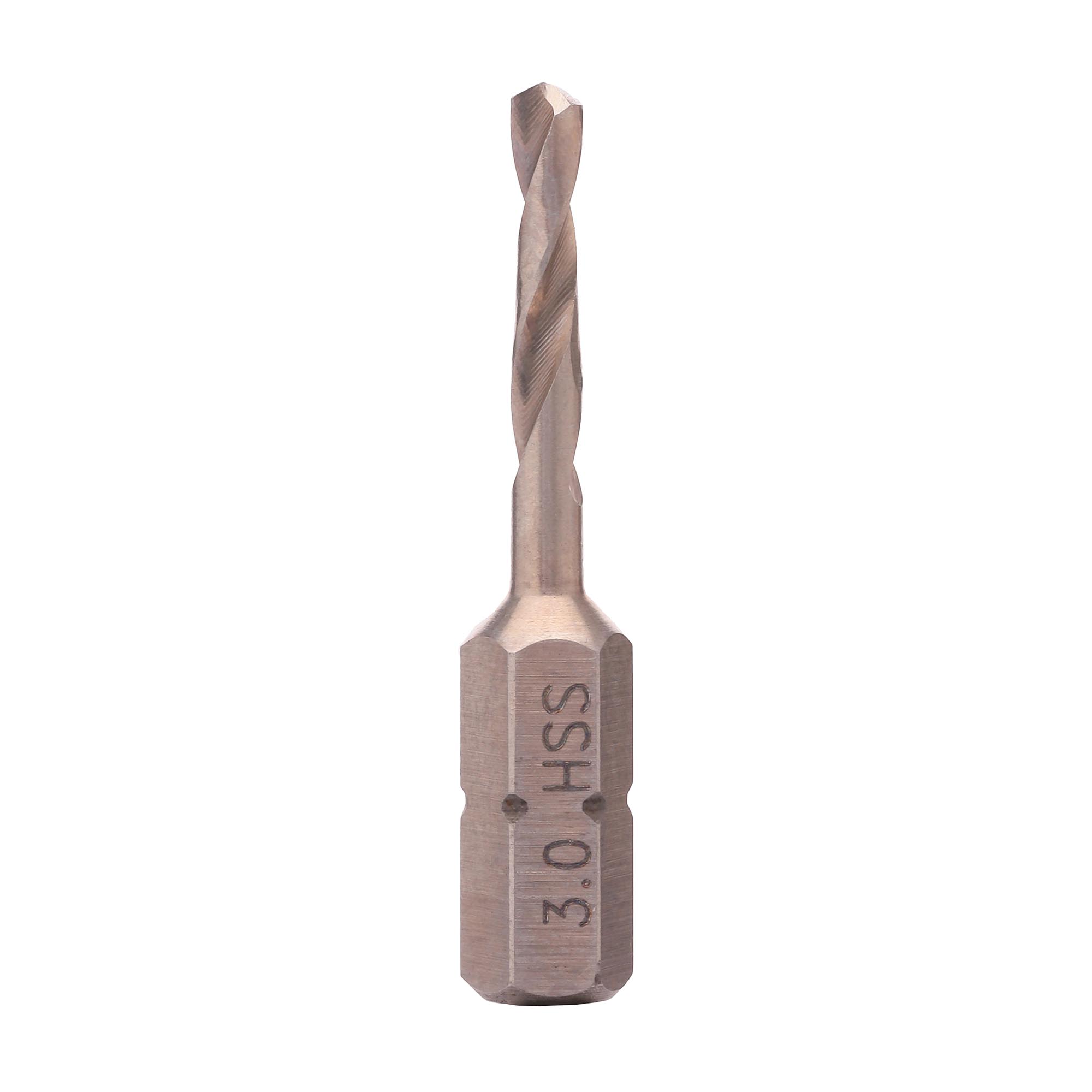 Сверло по металлу Hex-1/4" 3,0x38/16мм h8 3xD HSS-G 118° Volkel 67130
