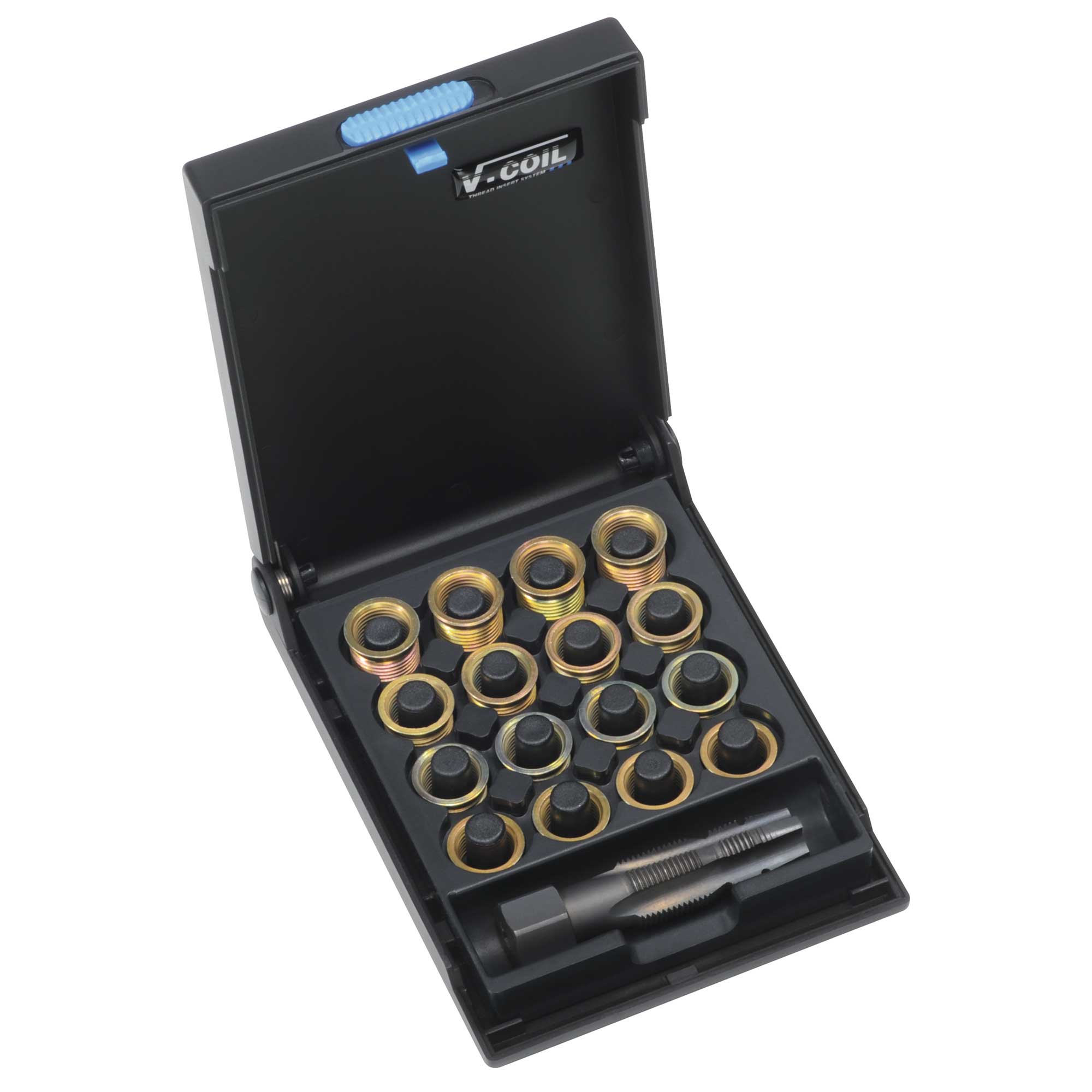 Набор для восстановления резьбы 16-2M М14х1,25 17пр V-Coil Volkel 19112