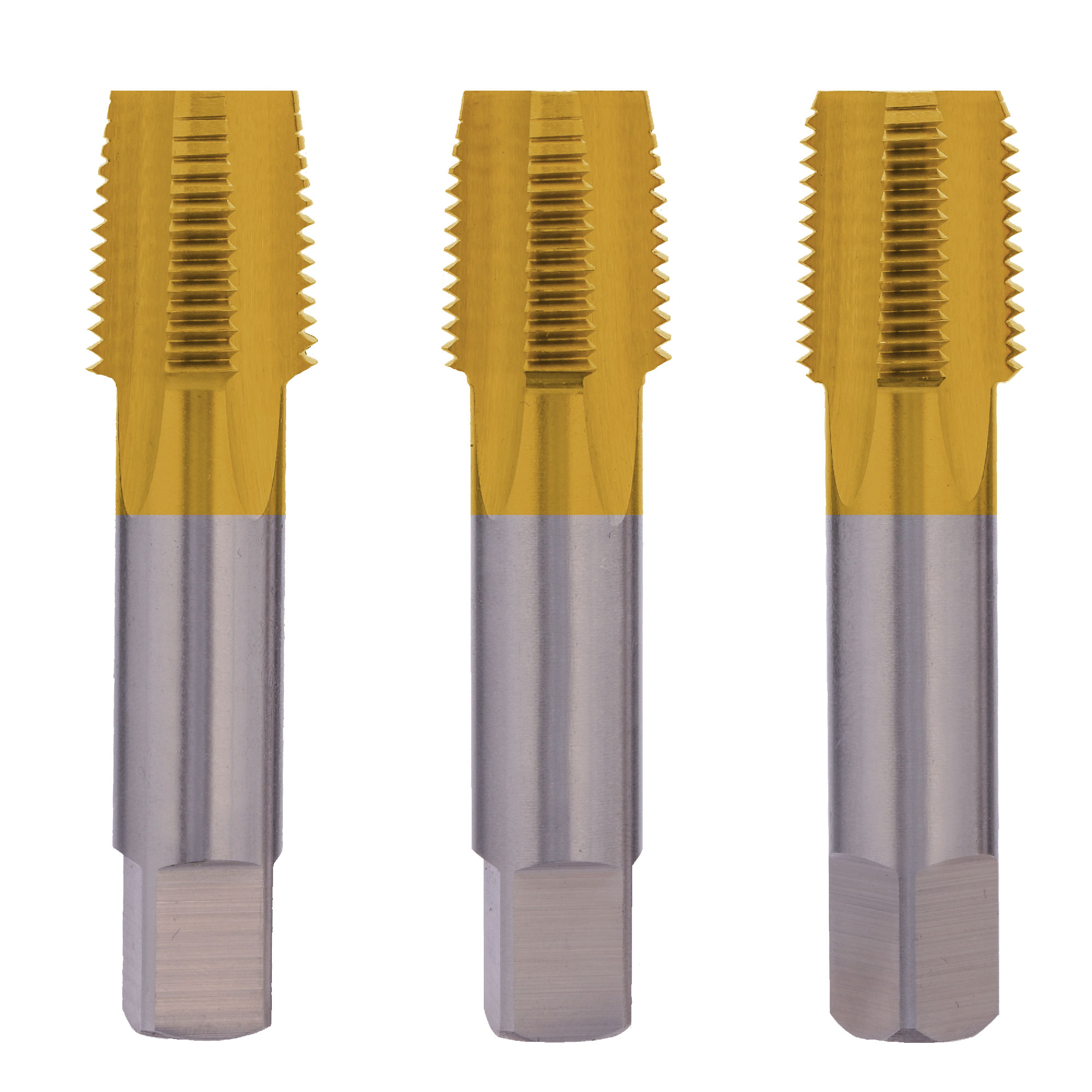 Набор метчиков 3шт H-Tools NPT 3/4"-14 HSSECo5 88422S3EHT