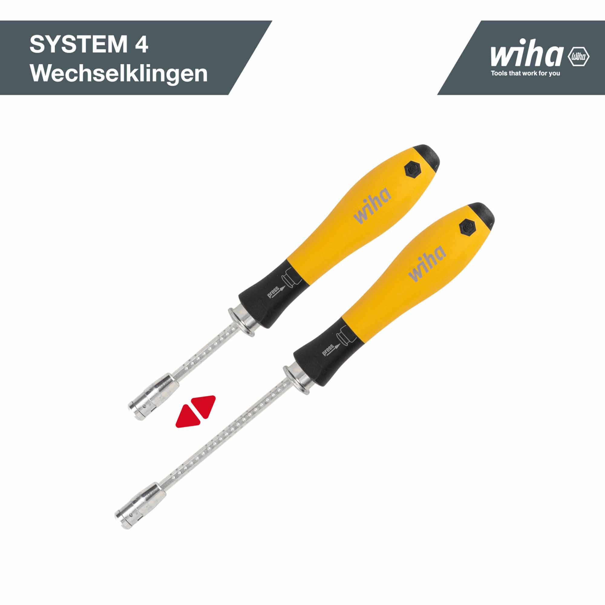 Отвертка с насадками System 4 SoftFinish-Telescopic ESD 16пр Wiha 269ESD 33503