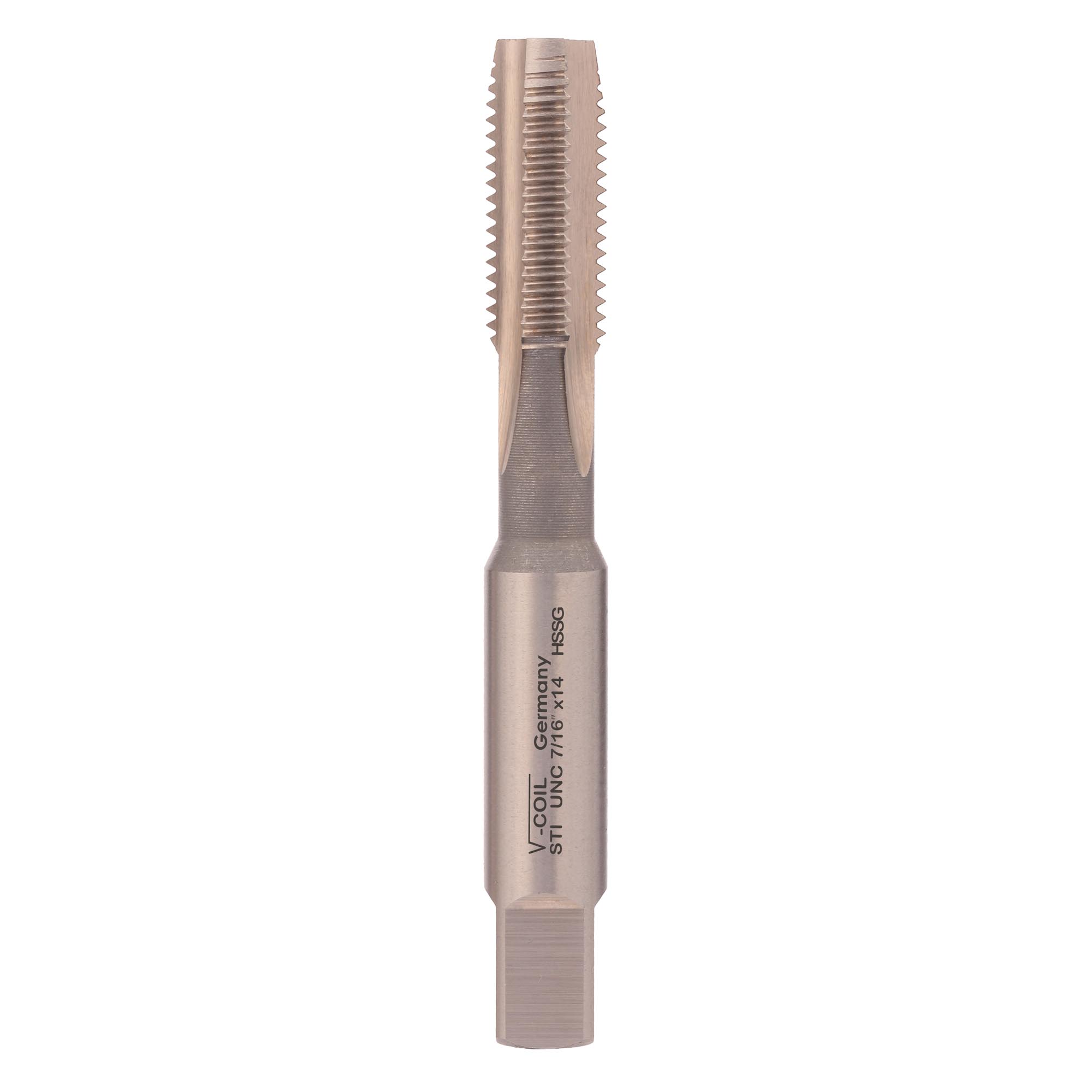 Метчик для резьбовой вставки Volkel HSS-G STI UNC 7/16"-14 03110