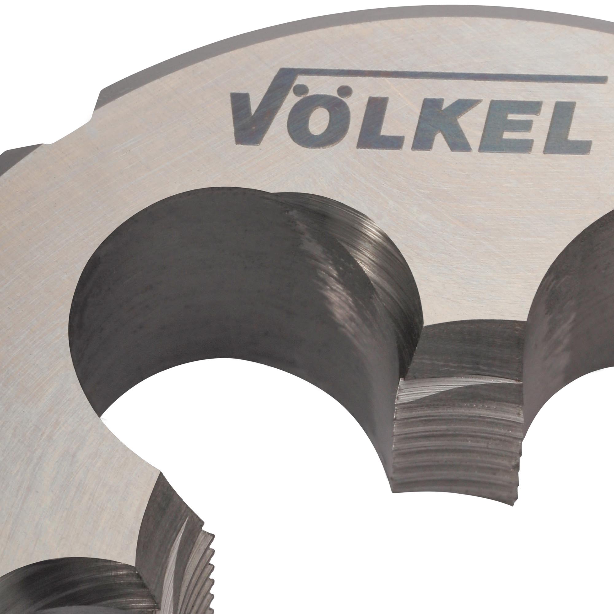 Плашка Volkel М18х2,5 HSSE DIN EN 22568 6g 45х18мм V57462