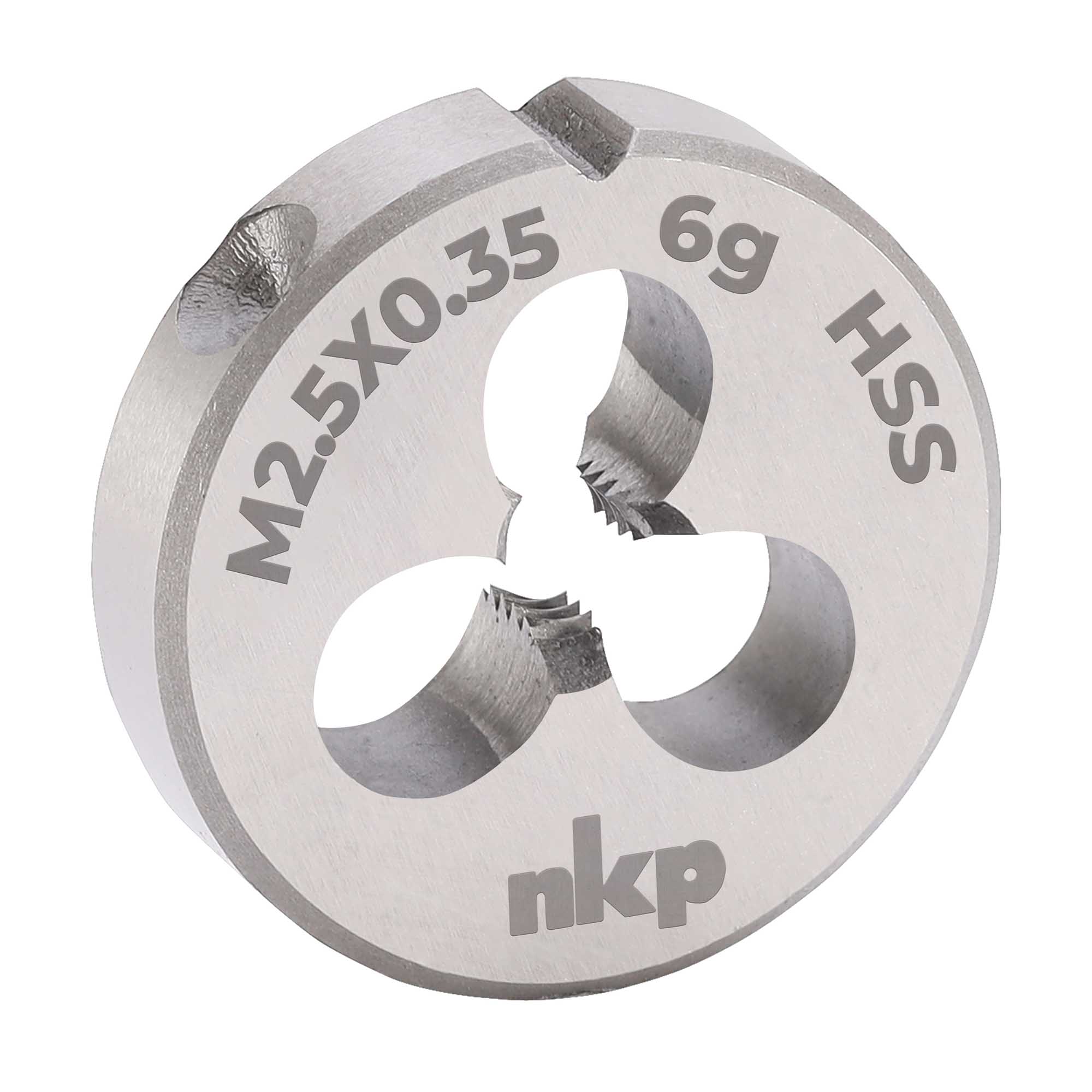 Плашка NKP М2,5х0,35 DINEN22568 HSS 6g 16х5мм 240024N