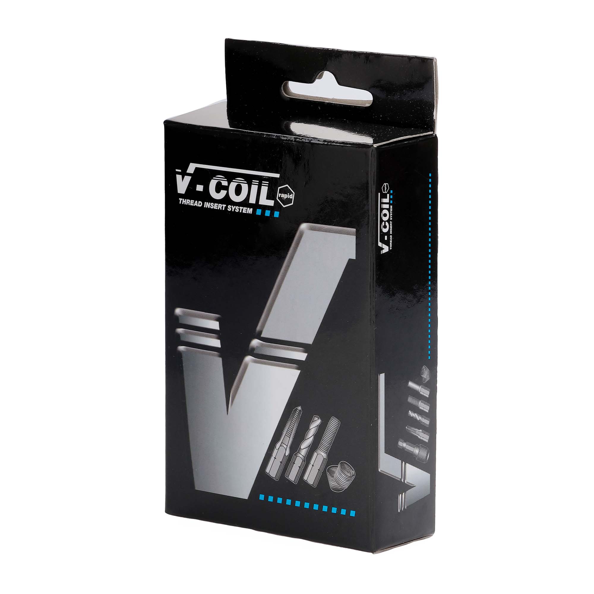 Набор для восстановления резьбы М 5,0х0,8 15пр V-Coil Rapid Volkel 04309